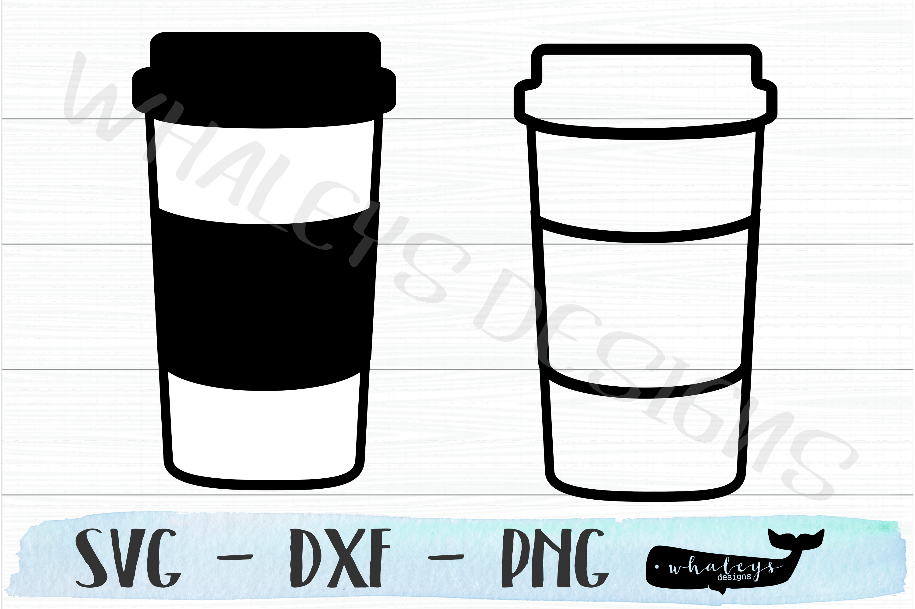 Coffee and Tea Cup - Mug SVG Design for Silhouette & Cricut (519778