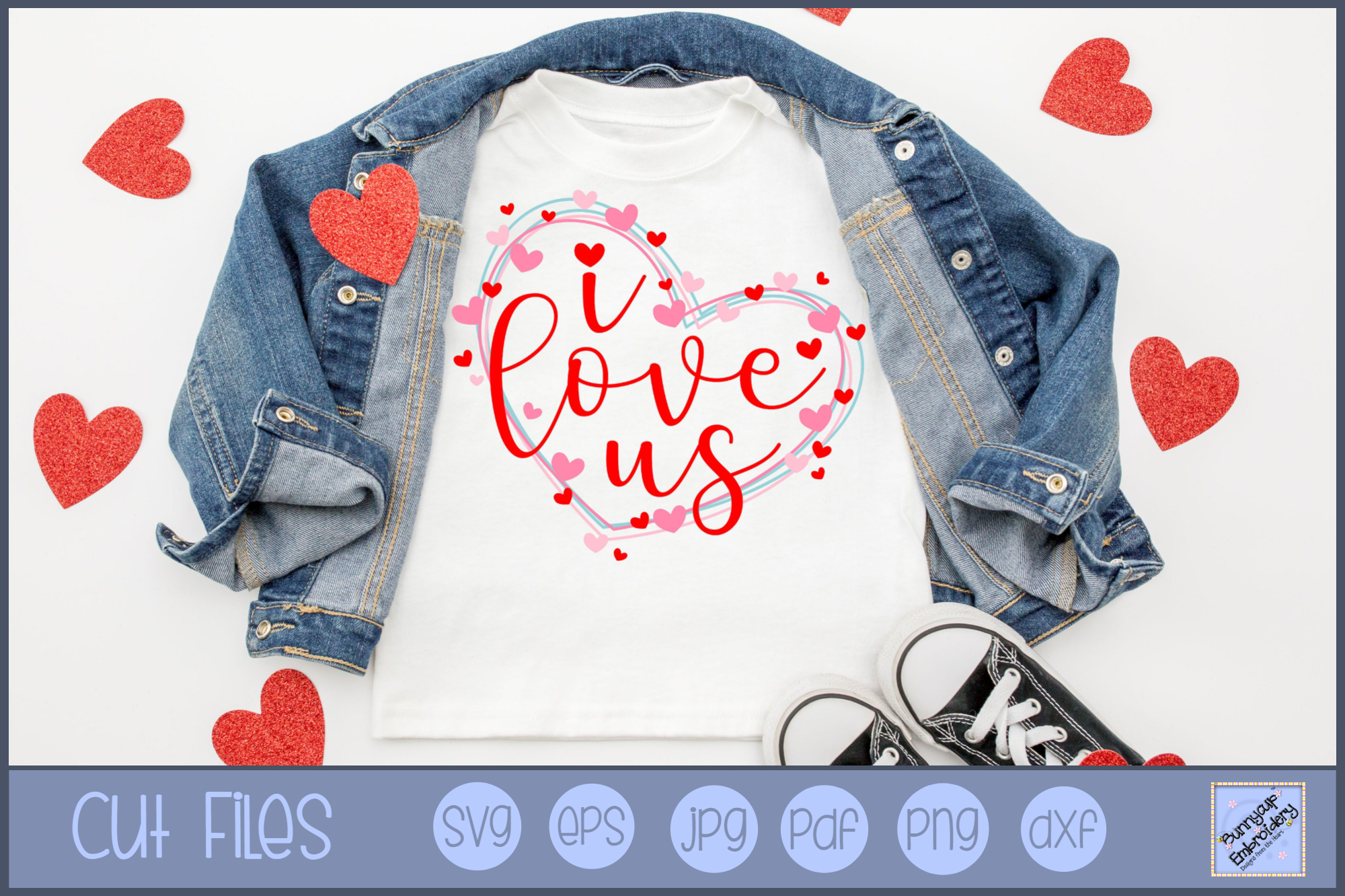Download I Love Us - SVG, Clipart, Printable