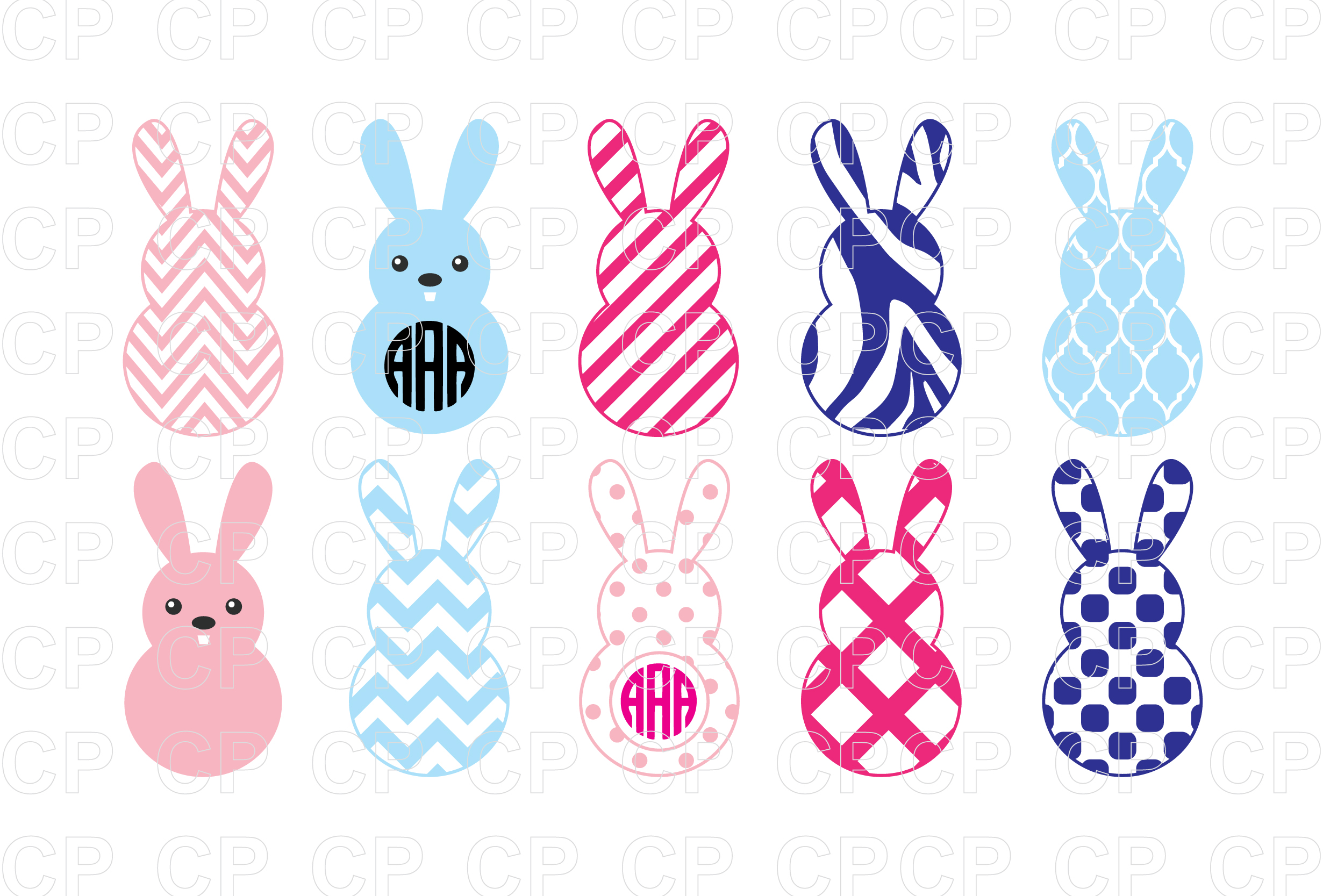 Free Svg Easter Blessings Bunny Cut File File For Cricut