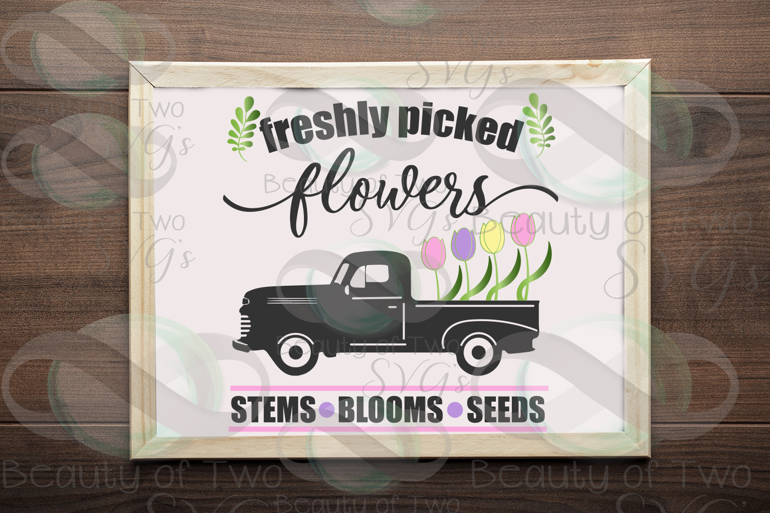 Free Free 249 Vintage Truck With Flowers Svg SVG PNG EPS DXF File