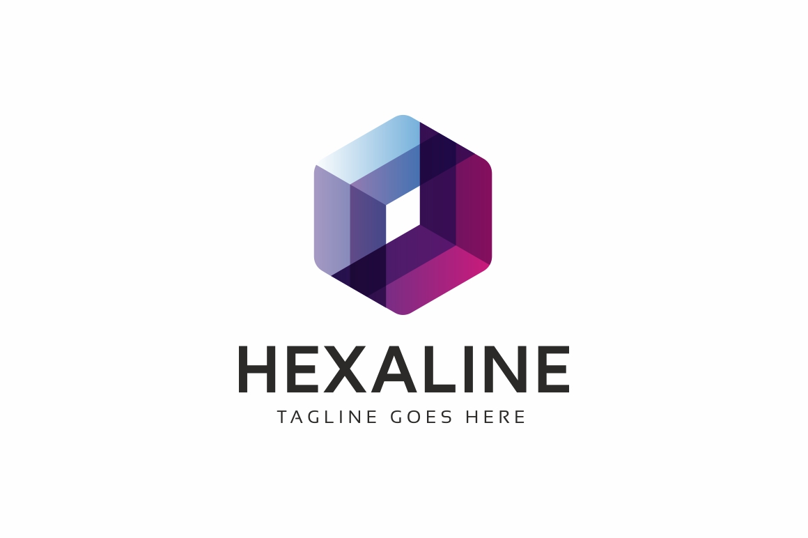 Hexa Line Logo (159672) | Logos | Design Bundles