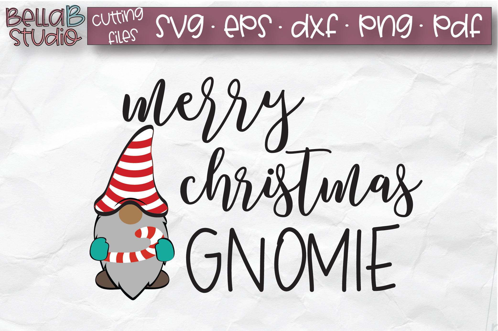 Download Christmas Gnomes SVG, Merry Christmas Gnomie SVG, Cut File