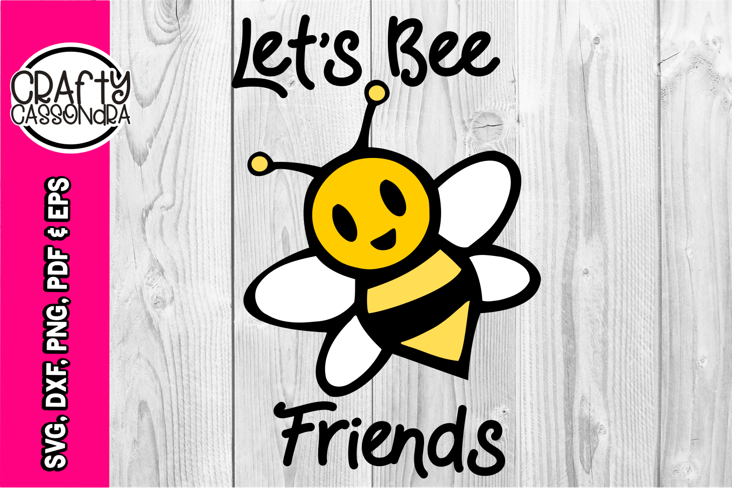 Download Cute bee svg - back to school - Lets be friends - layered