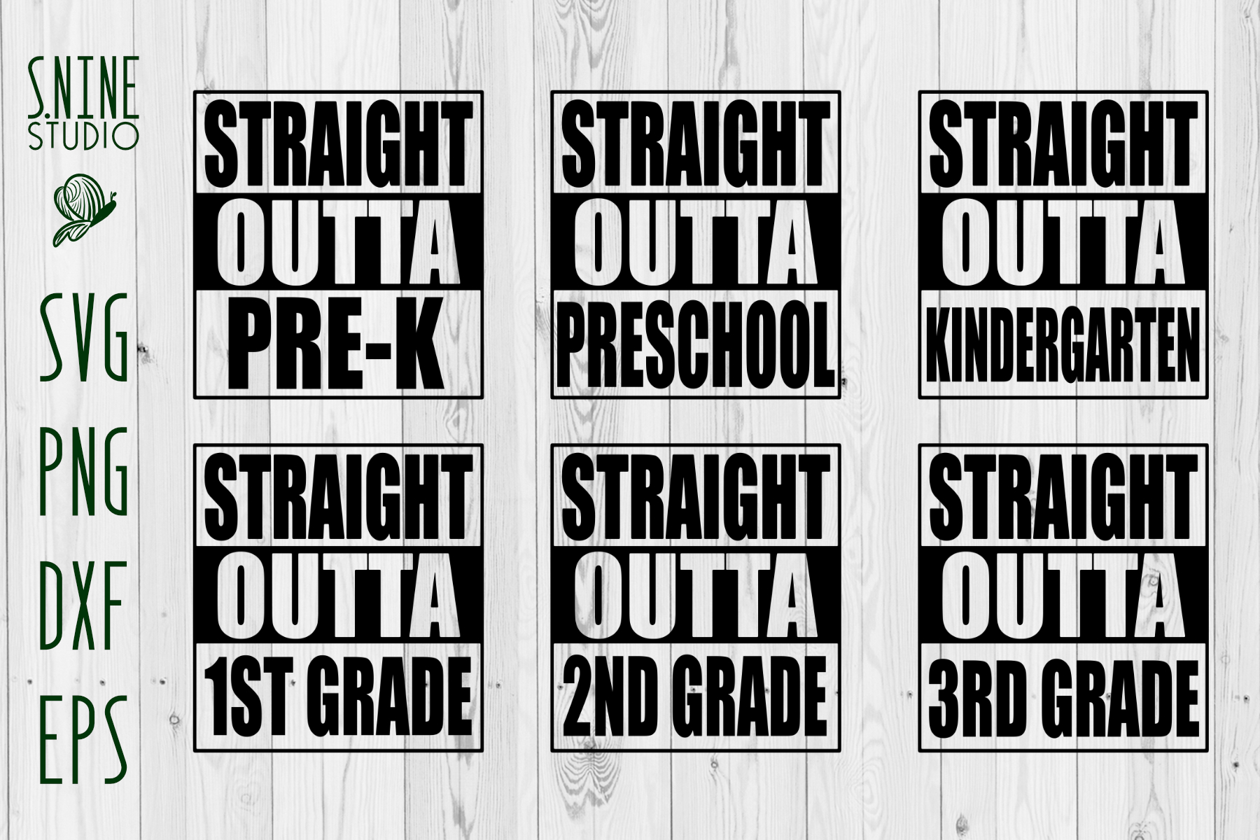 Straight Outta Pre k Pre School Kindergarden Grade 1 2 3 ...