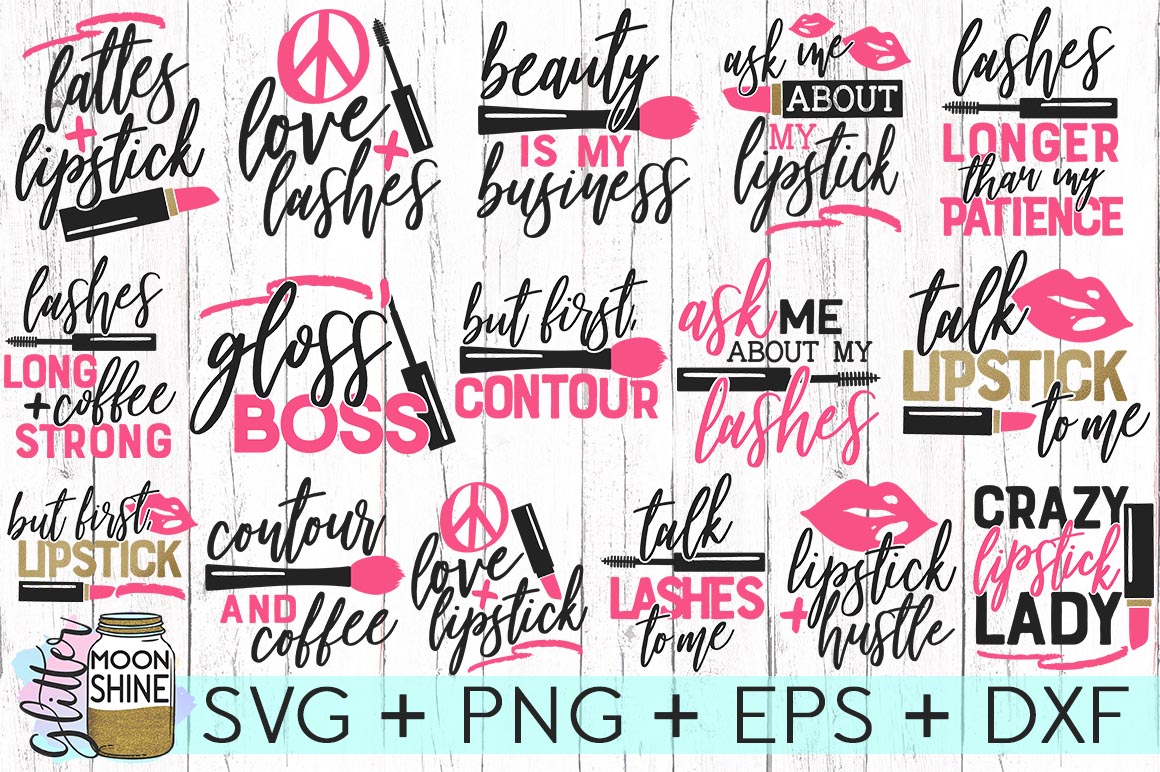Download Big Beauty Bundle Of 16 SVG DXF PNG EPS Cutting Files