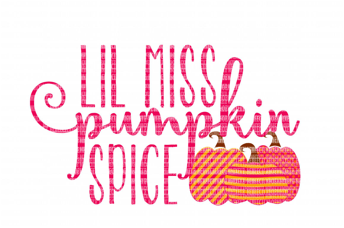 Lil Miss Pumpkin Spice SVG, Iron On Decals, Thanksgiving ...
