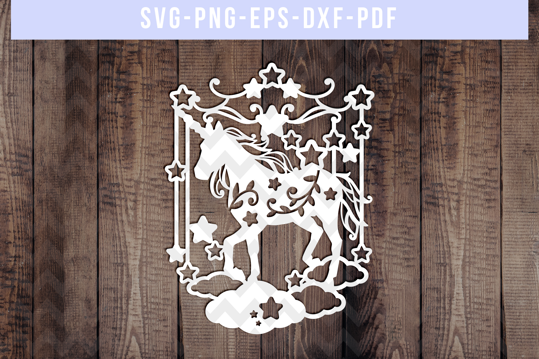 Download Bundle Of 9 Unicorn Papercut Templates, Toddler SVG, PDF DXF