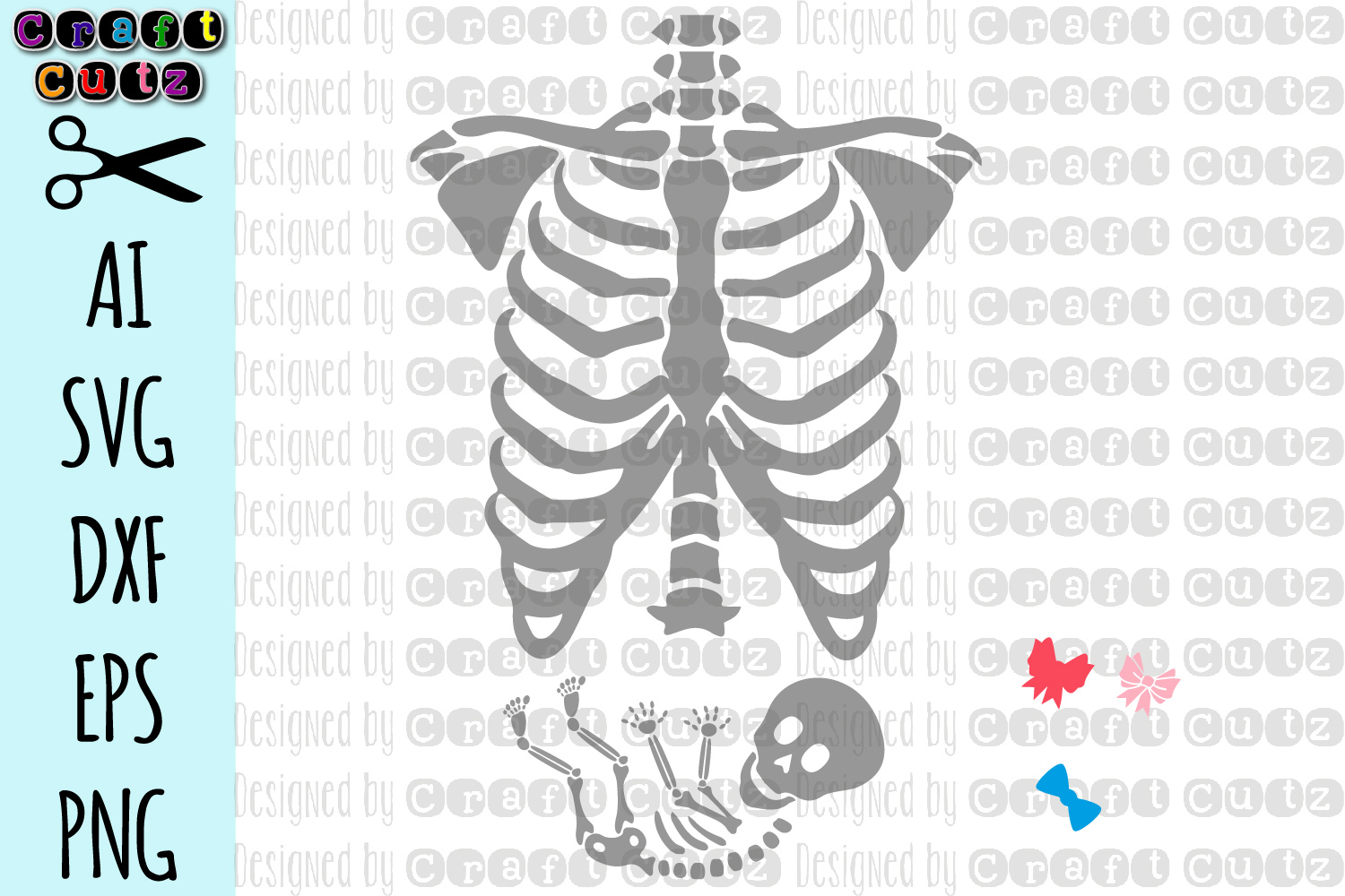 Download Xray Maternity SVG, Baby Skeleton Halloween Maternity SVG ...