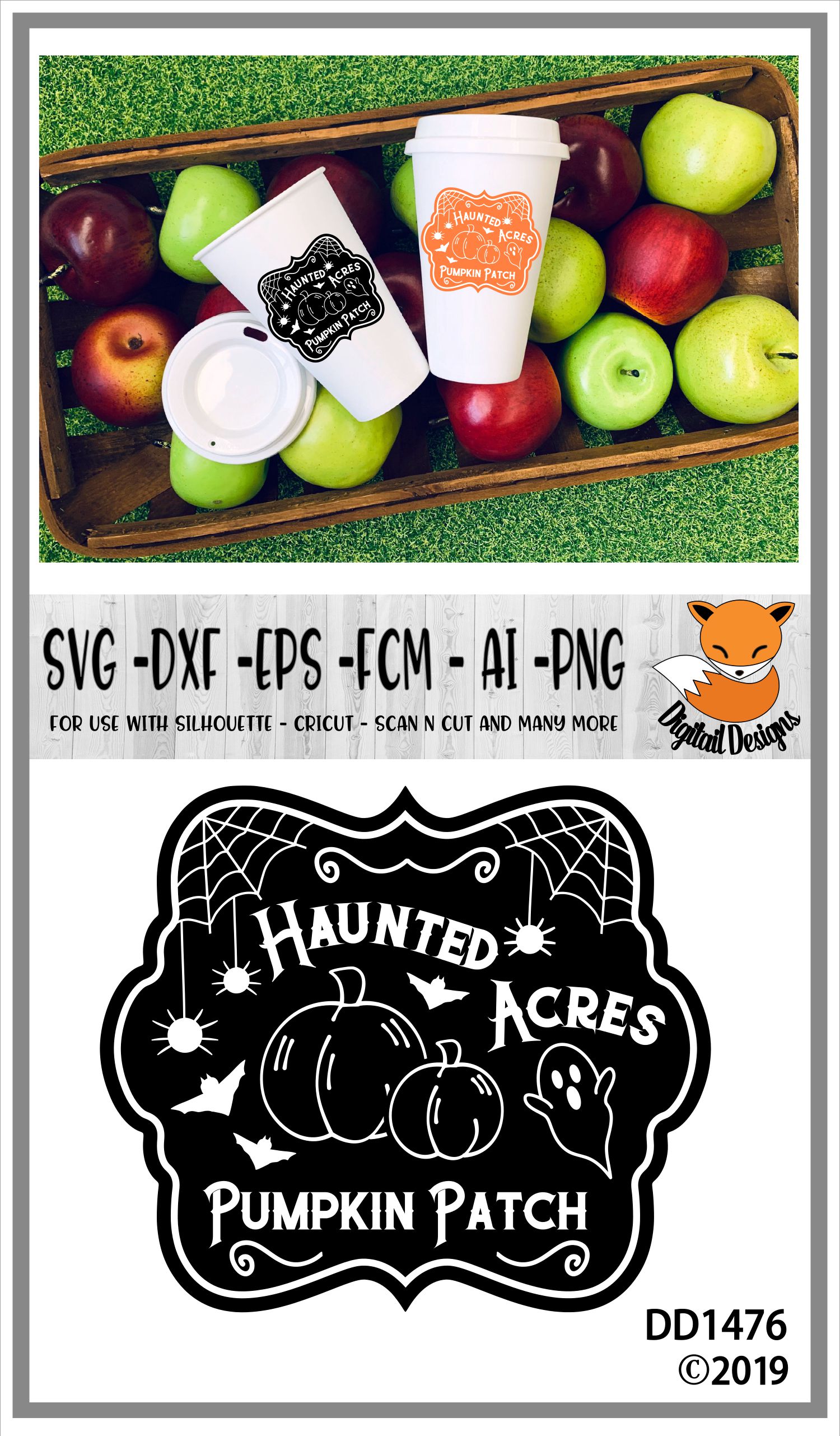 Pumpkin Patch Sign SVG (316199) | Cut Files | Design Bundles
