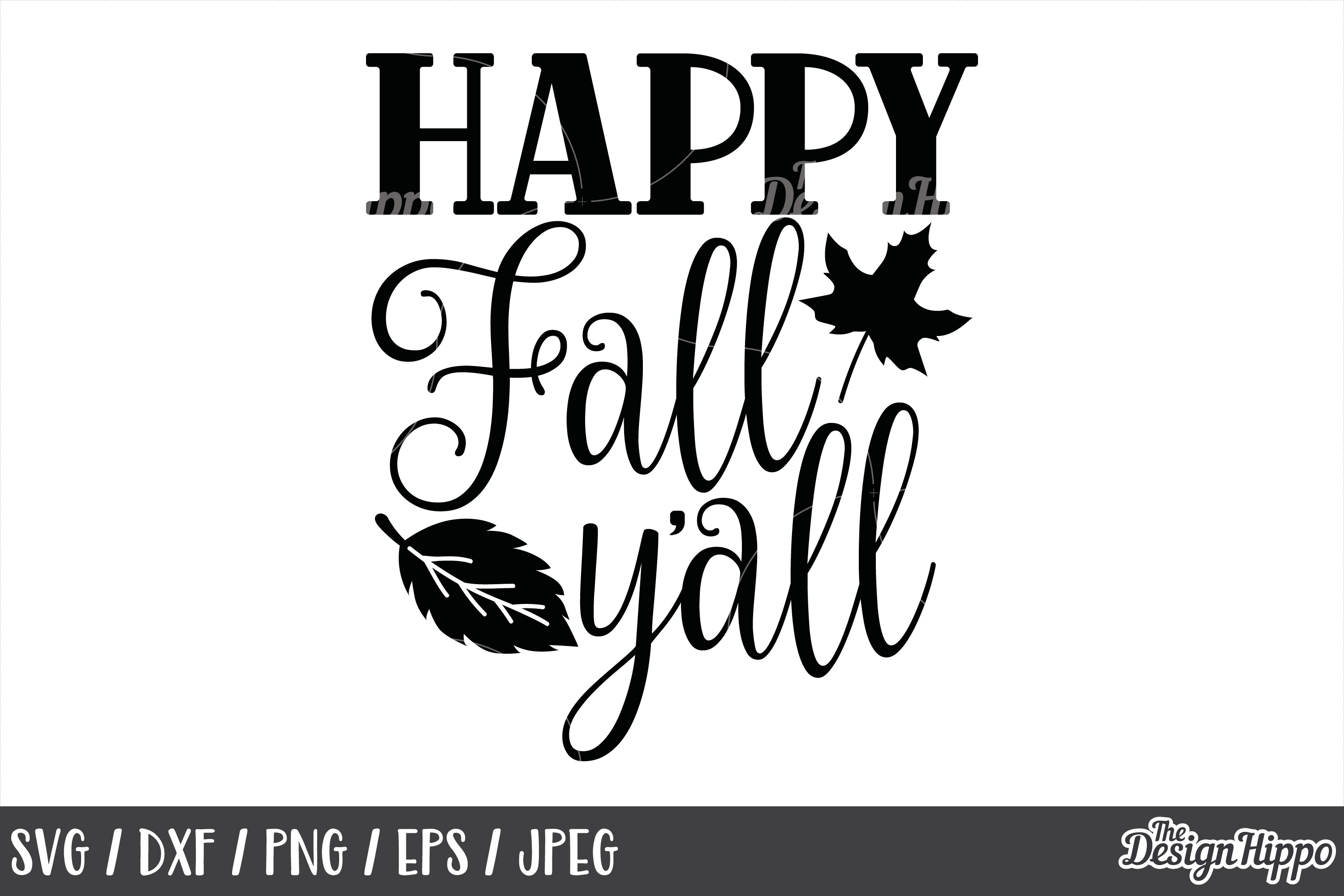 Download Fall, SVG, Happy Fall Y'all, Fall Y'all, Autumn, I Love fall (137820) | Cut Files | Design Bundles