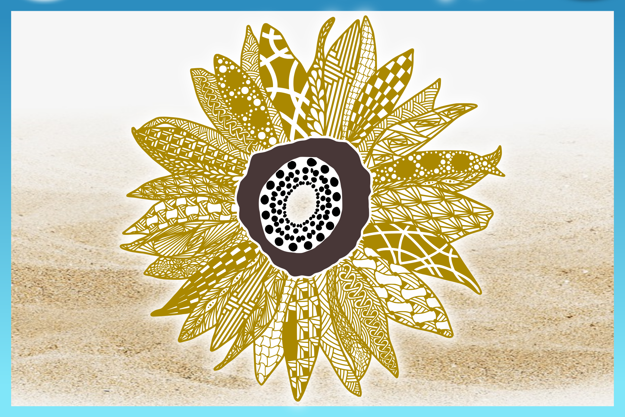 Free Free 248 Layered Sunflower Mandala Svg SVG PNG EPS DXF File