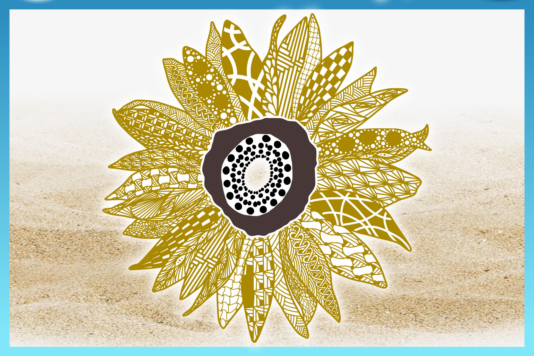 Free Free 97 Sunflower Layered Mandala Svg SVG PNG EPS DXF File