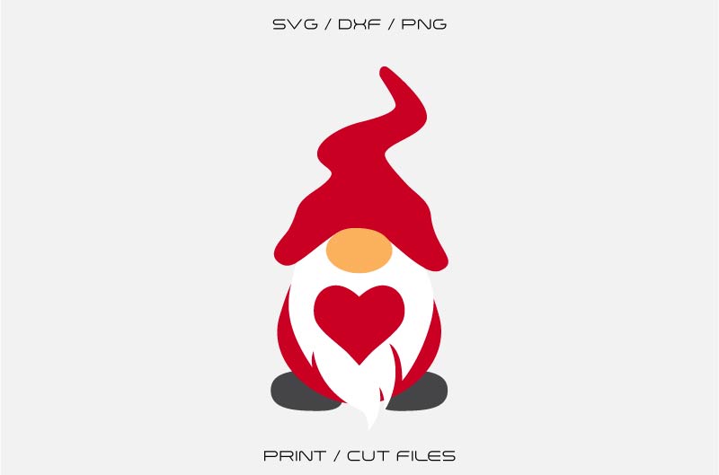 Svg File Silhouette Gnome Svg Free - 65+ File for Free
