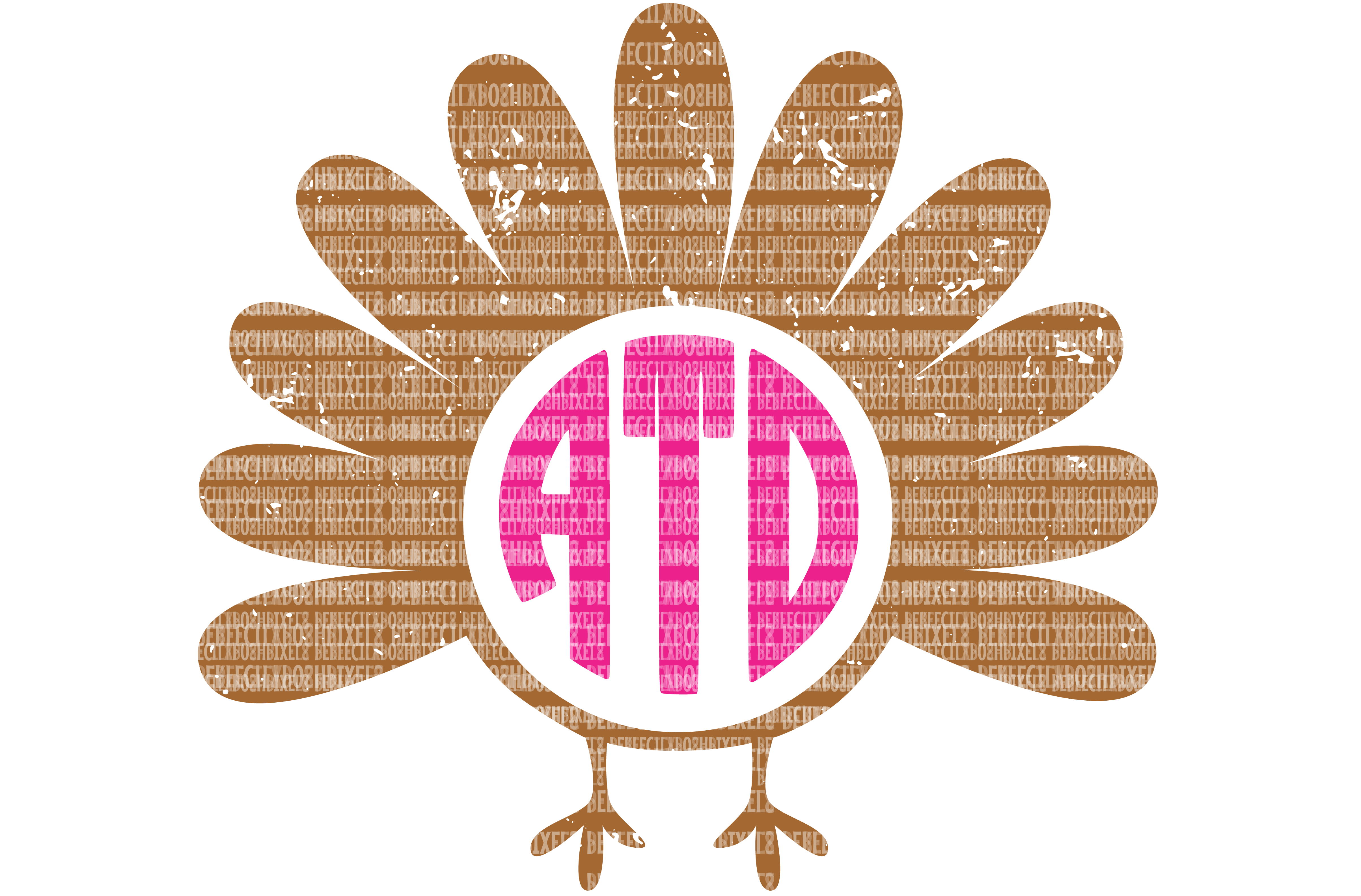 Download Grunge Turkey SVG Files, Iron On Decals, Thanksgiving, Halloween svg, dxf for Cricut, Svg Files ...