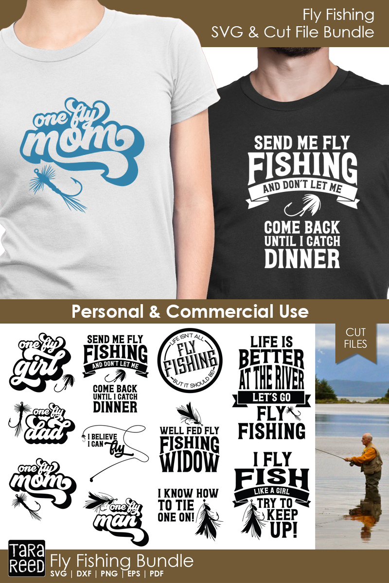 Download Fly Fishing - Fishing SVG and Cut Files for Crafters ...