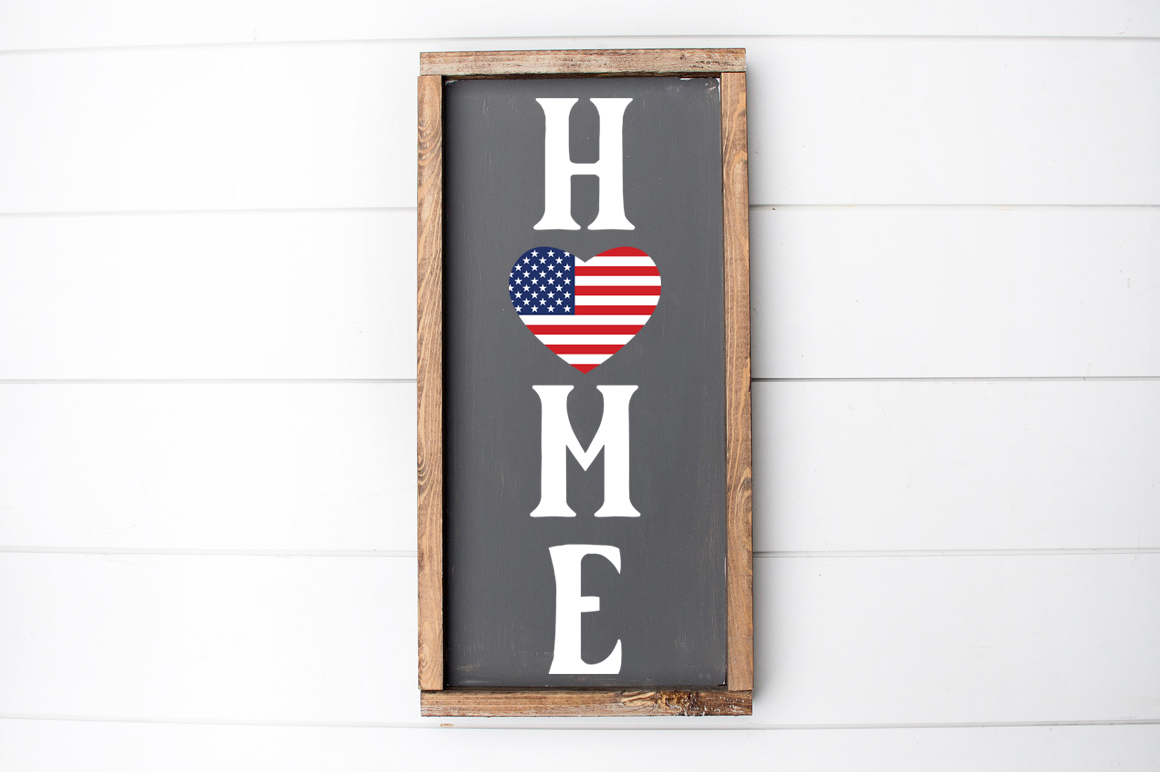 Download Welcome Sign SVG - USA Flag SVG - Home SVG, Front Porch ...