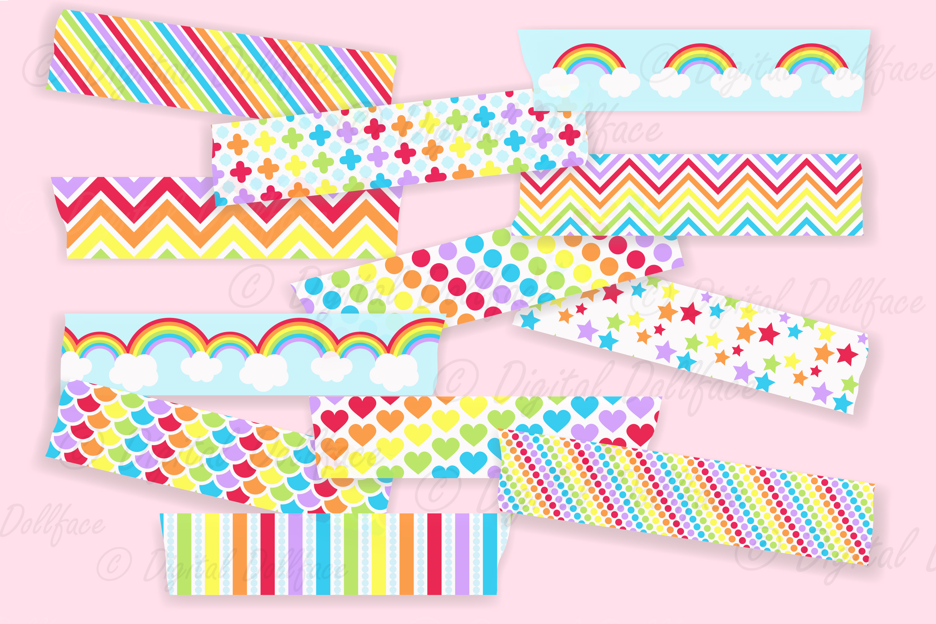 Rainbow Washi Tape