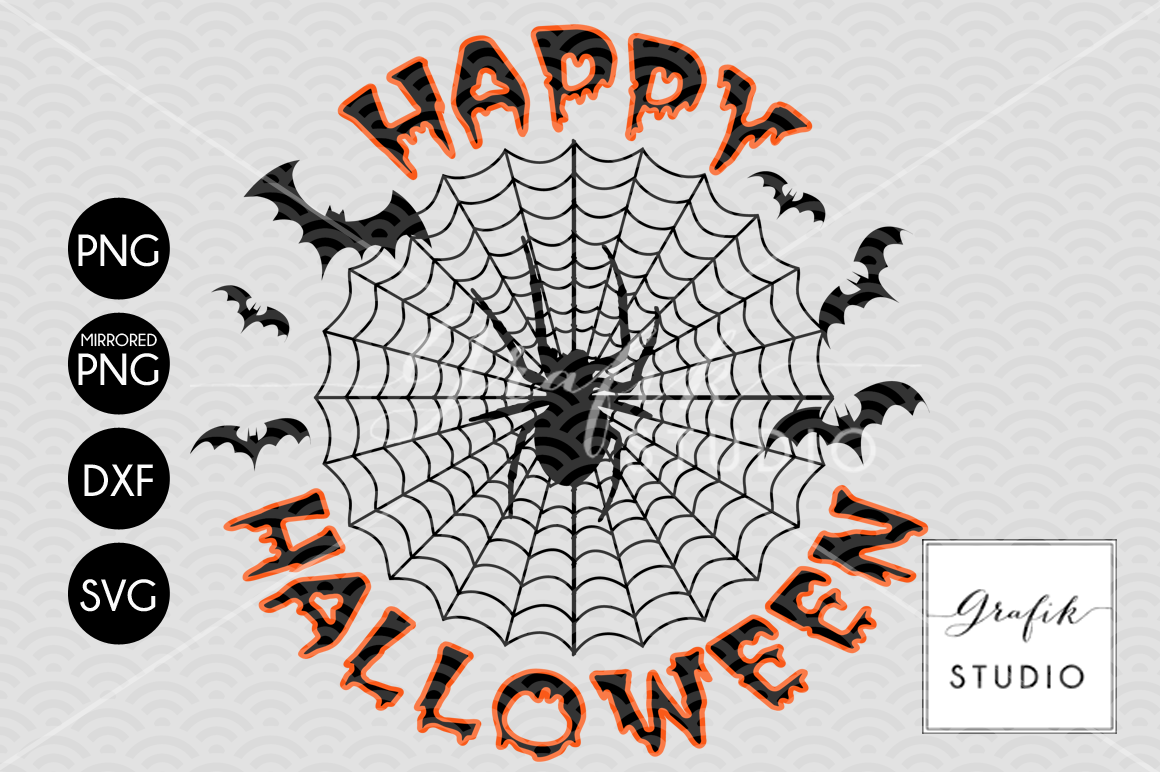 Happy Halloween SVG Cut File, Halloween Cut Files