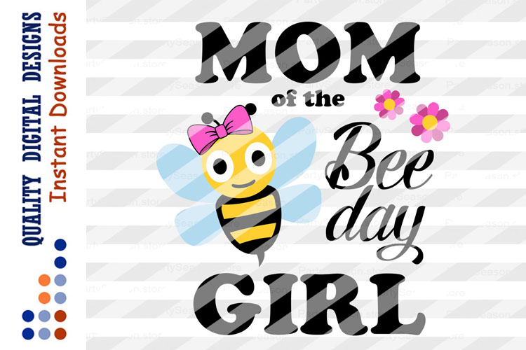Download Mom of the Birthday Girl SVG Happy Birthday shirt design (129877) | SVGs | Design Bundles
