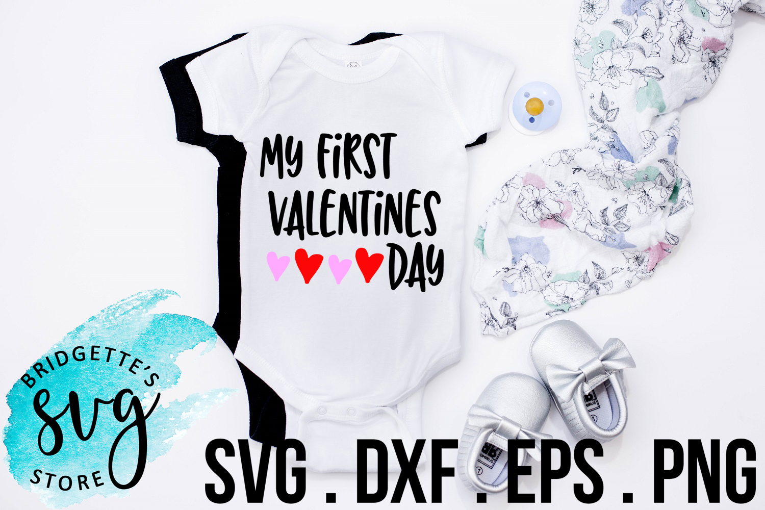 My First Valentines Day SVG Cutting File