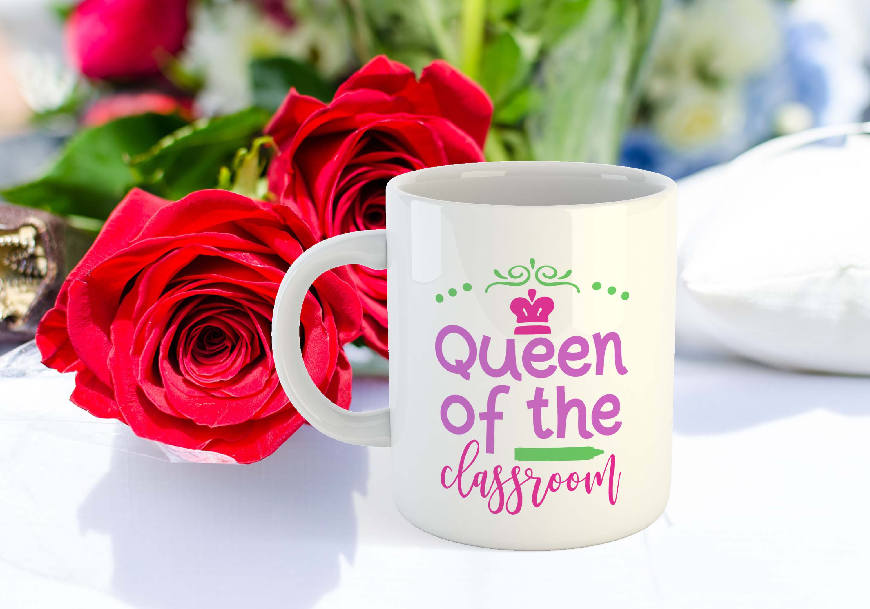 Download Queen of the classroom SVG PNG EPS DXF