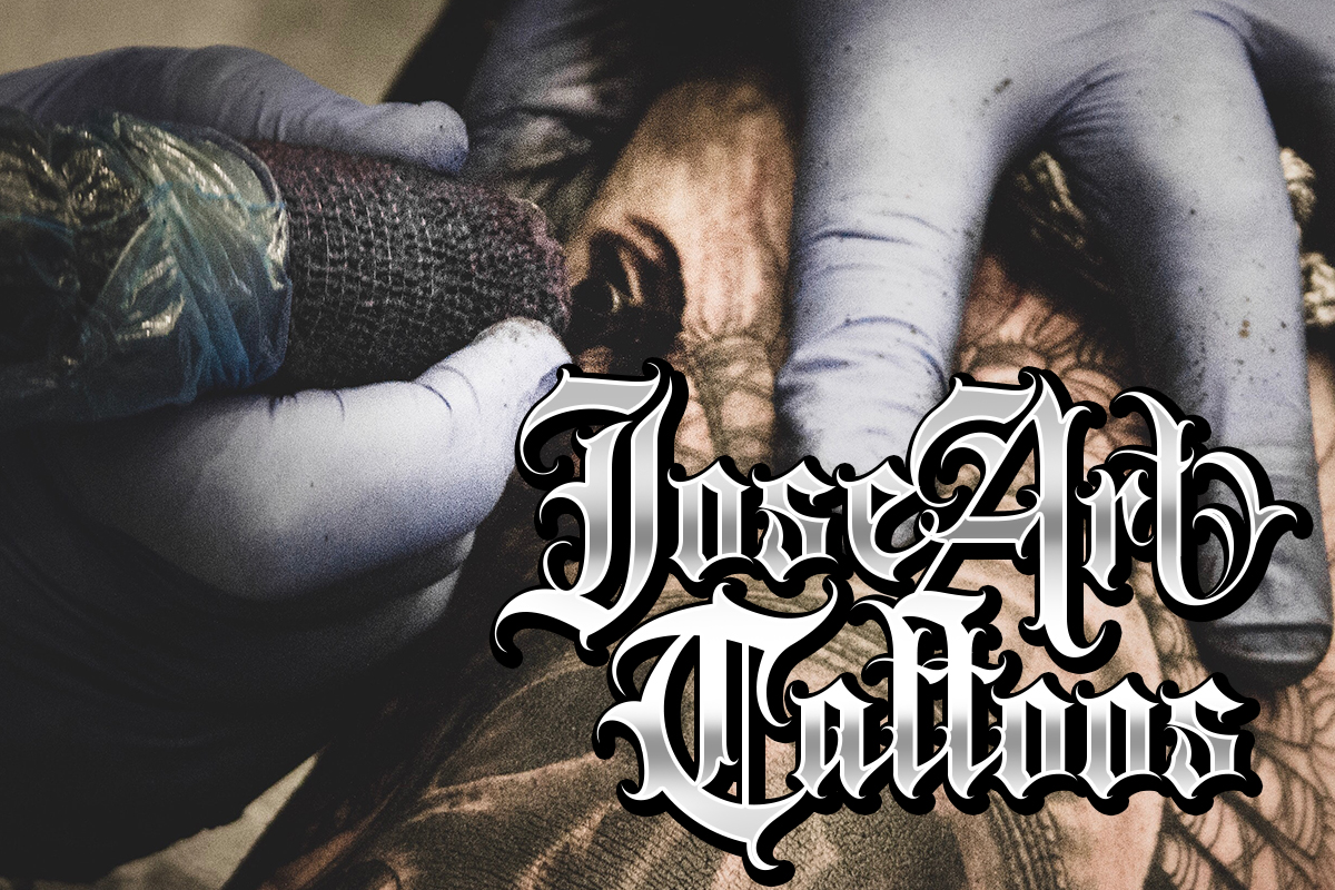 gangster tattoo fonts and lettering