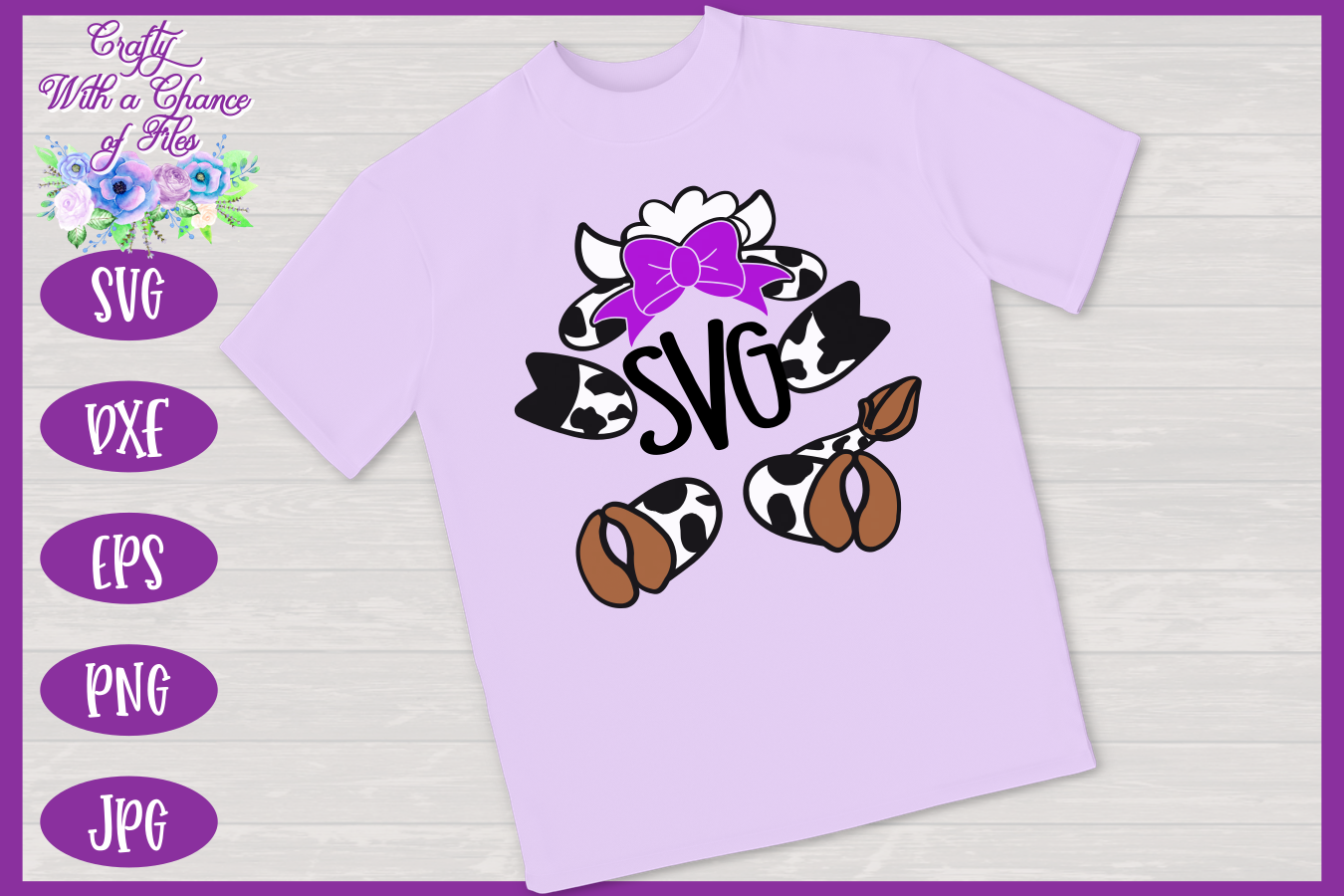 Download Cow Monogram SVG - Farm Animal Shirt Design