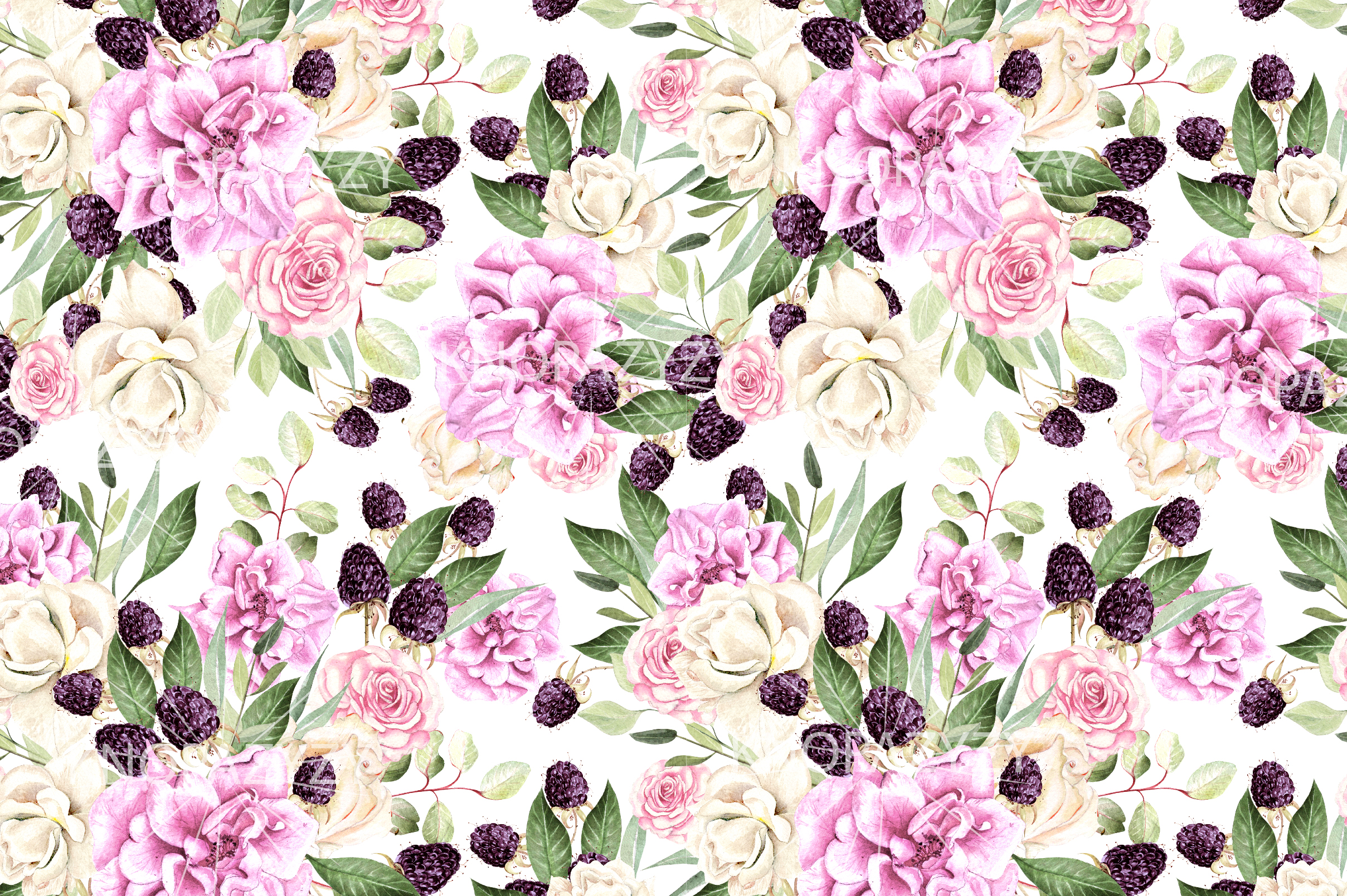 14 Hand drawn watercolor patterns