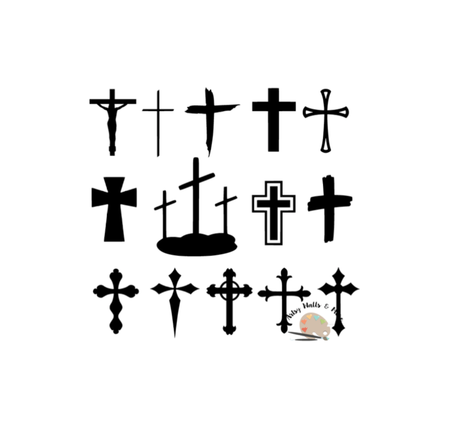 Download Cross bundle svg CUT file, crosses svg Christian Faith cross svg file resurrection svg Jesus on ...