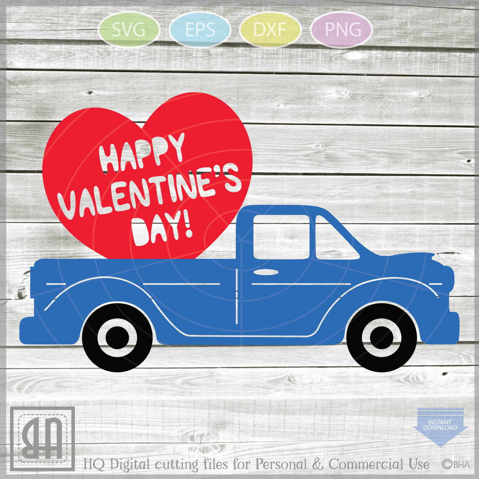 Free Free 345 Svg Truck With Hearts SVG PNG EPS DXF File