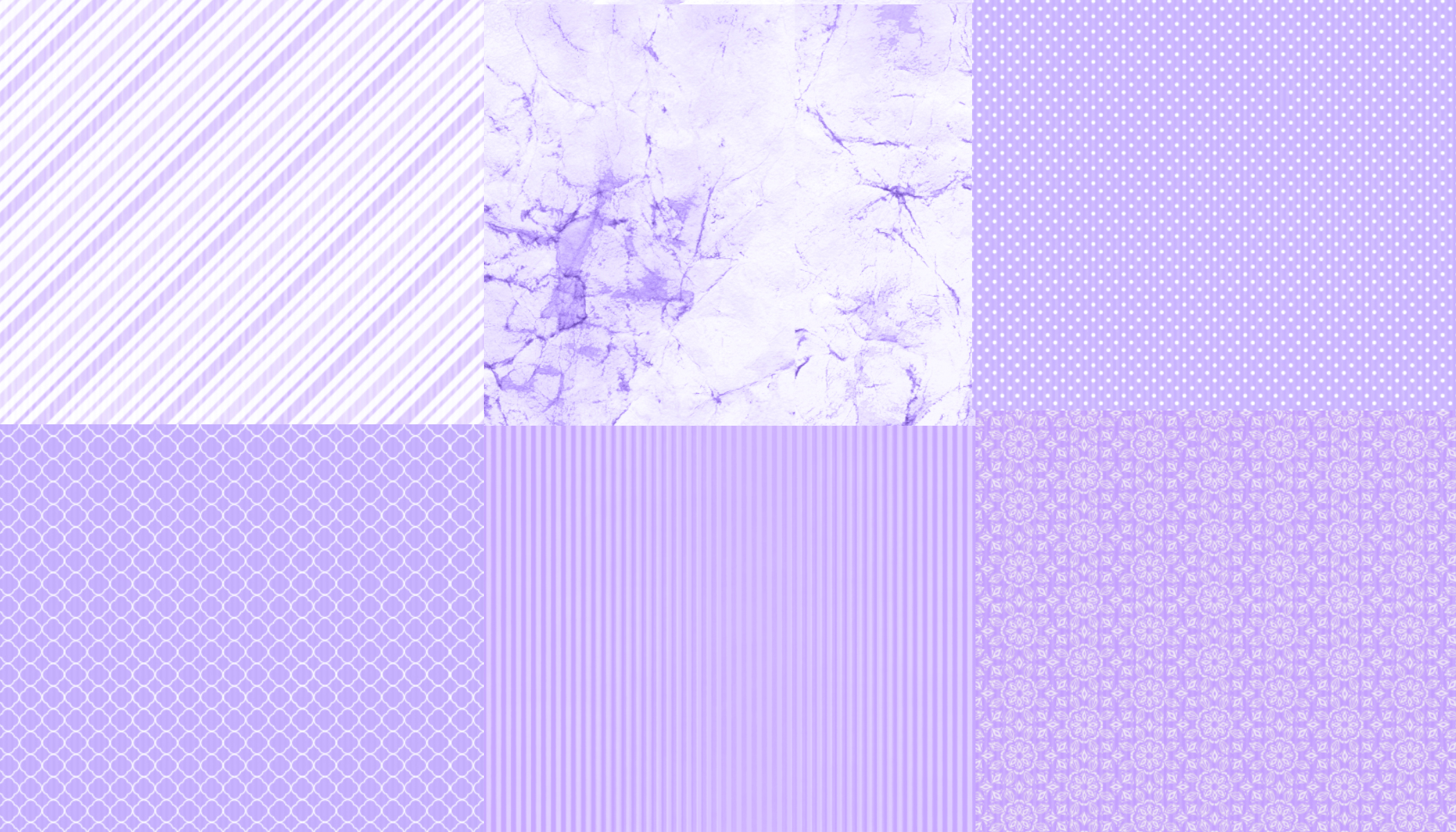 18 Fresh & Fun Violet Scrapbook Papers