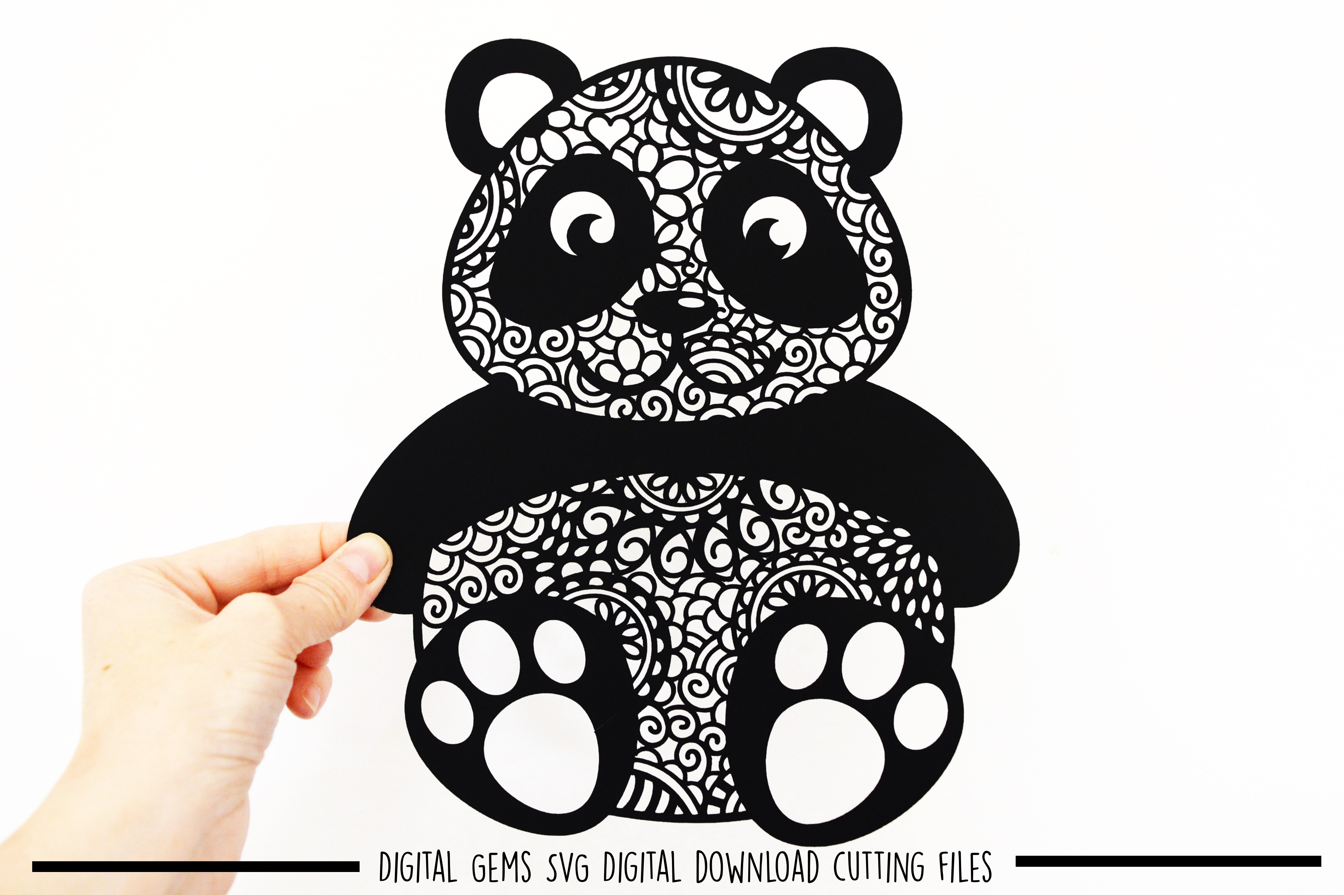 Download Panda Paper Cut SVG / DXF / EPS Files (94778) | SVGs ...