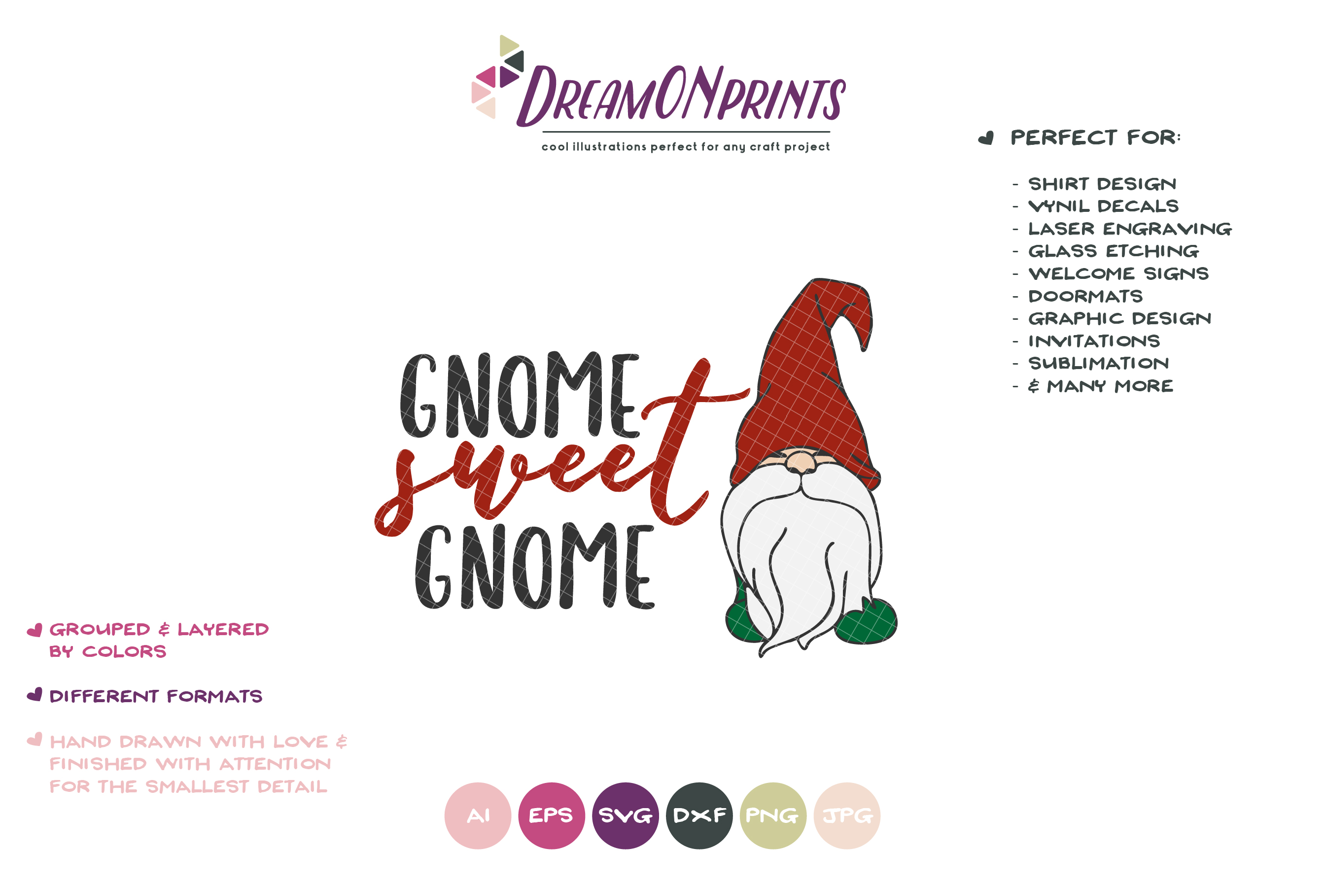 Free Free Gnome Sweet Gnome Svg Free 603 SVG PNG EPS DXF File