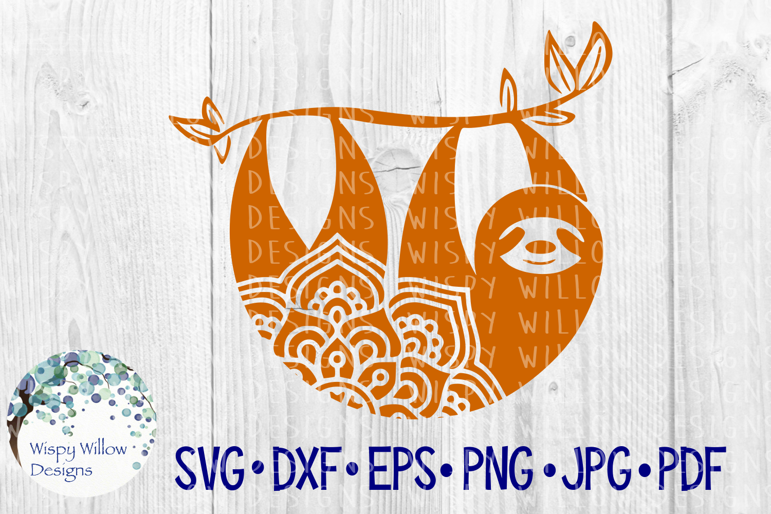 Free Free Mandala Sloth Svg 290 SVG PNG EPS DXF File