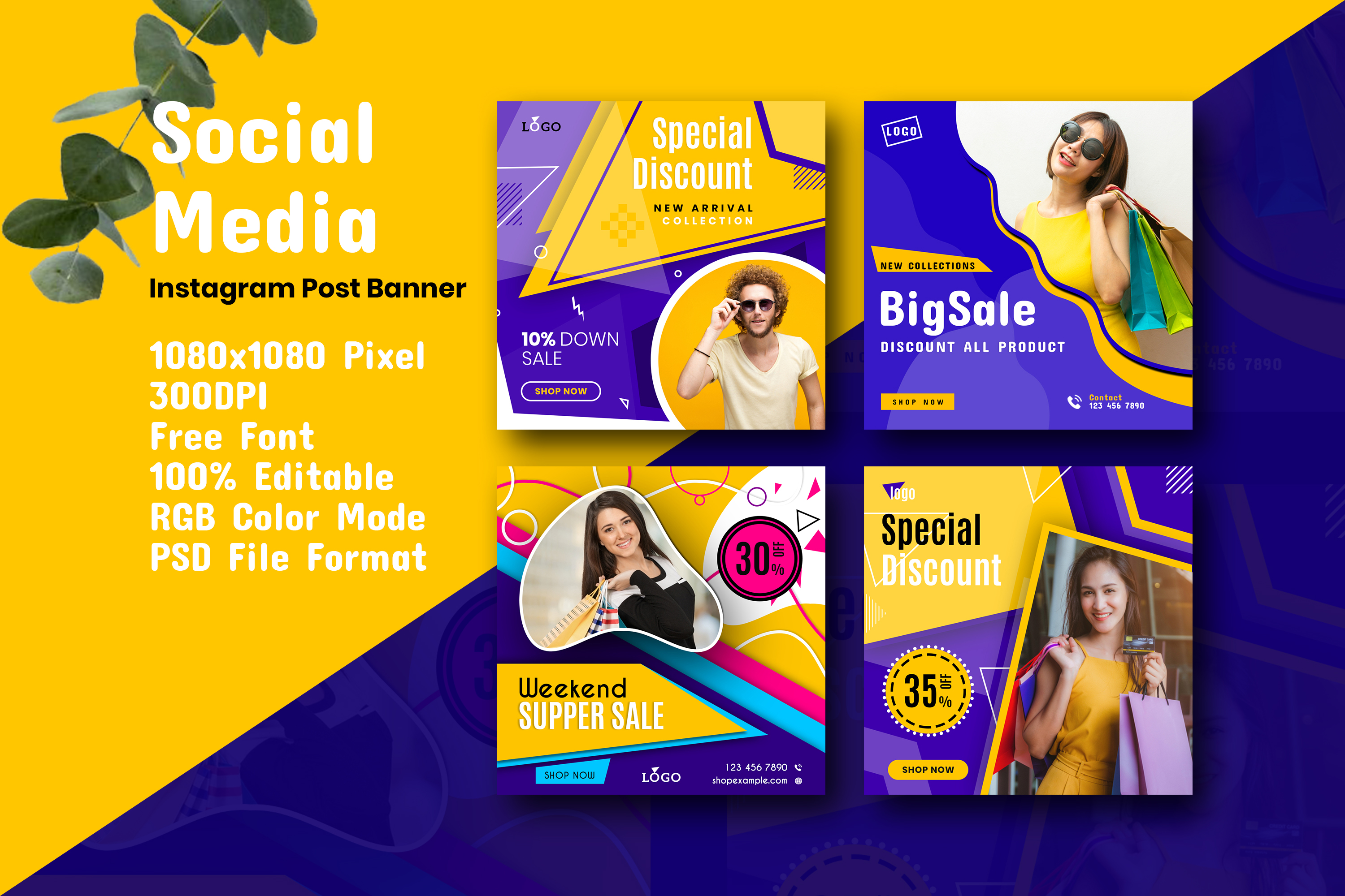 Social Media Promotional Post Banner