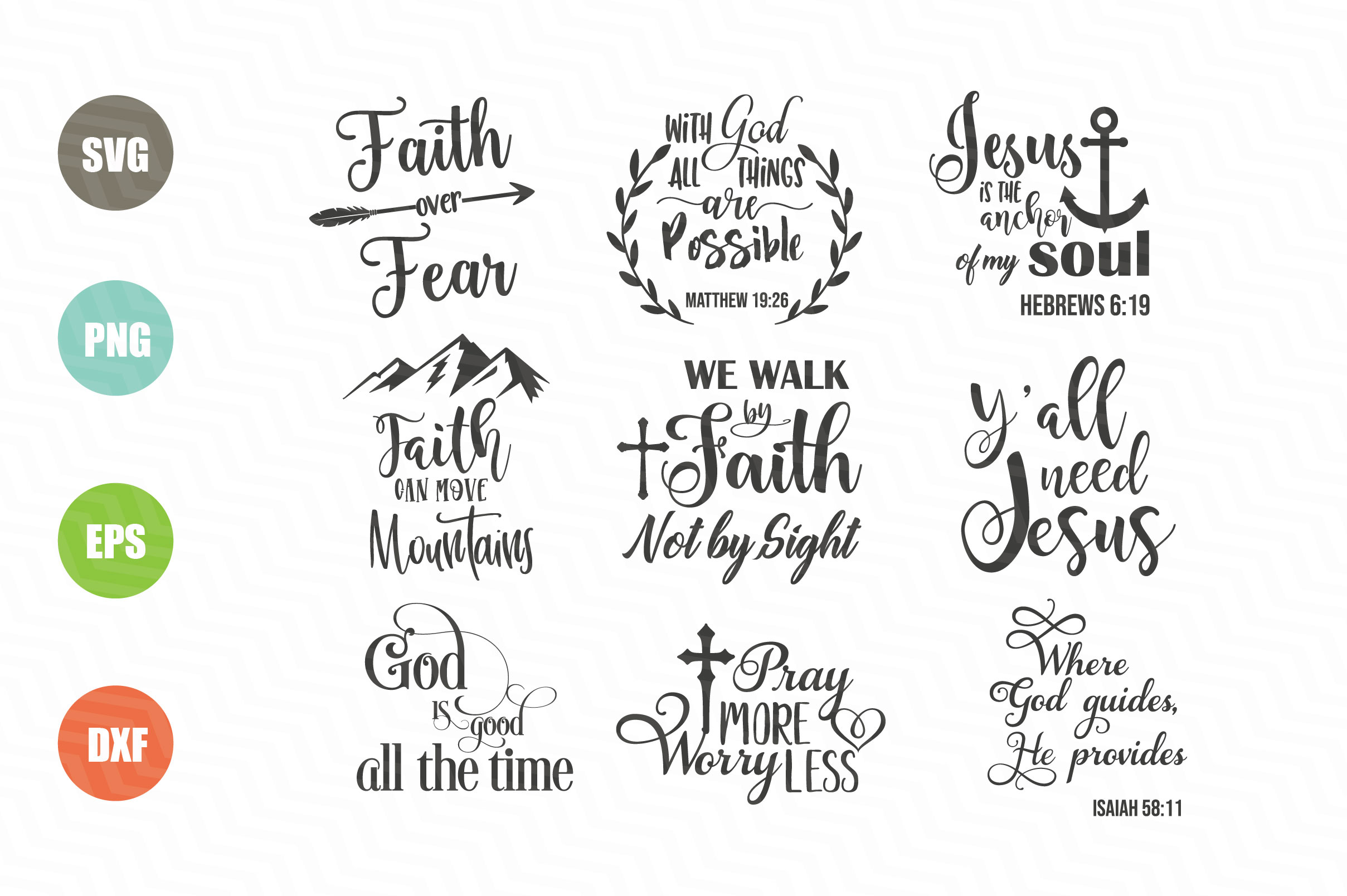 Download Christian SVG Bundle