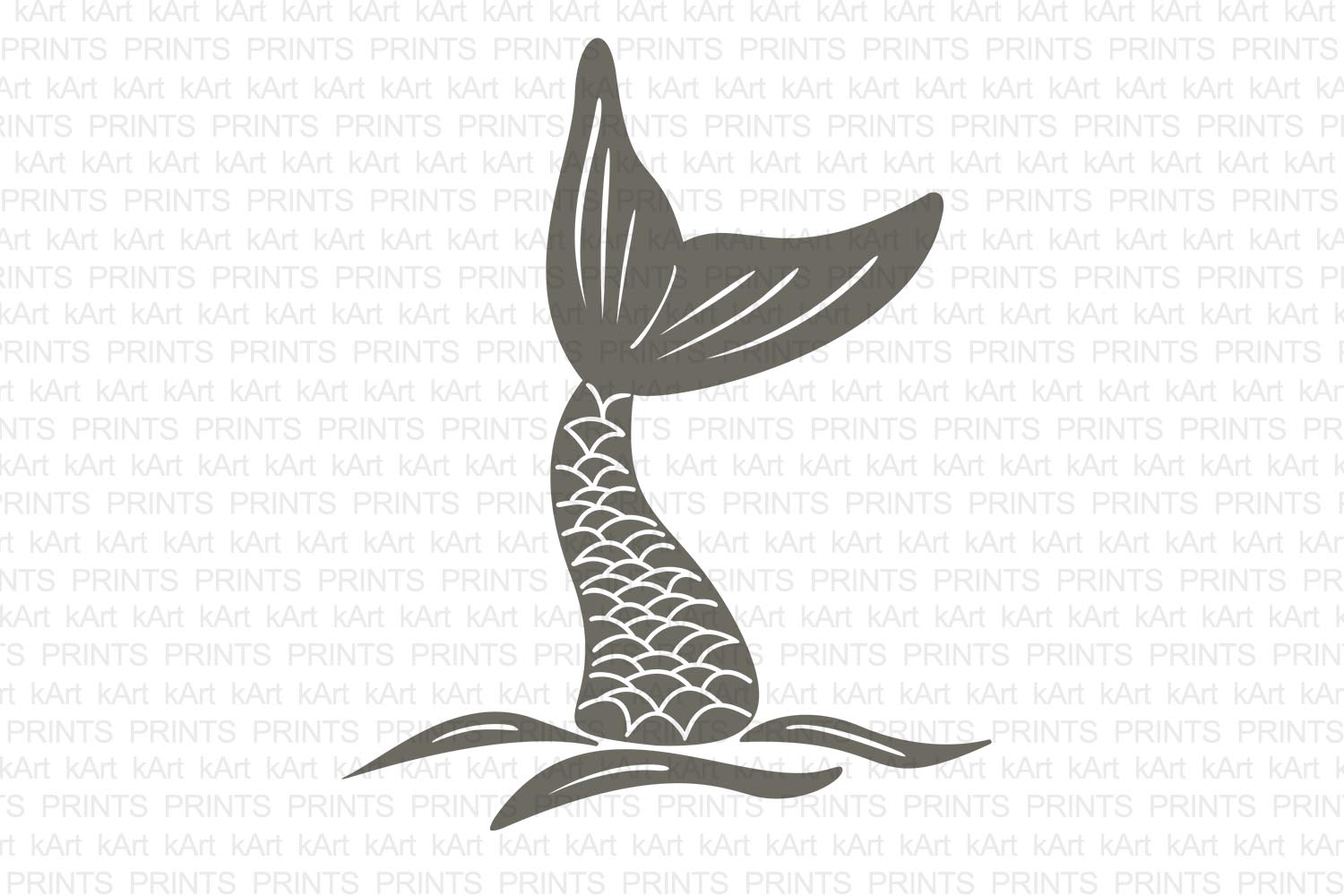 Free Free 166 Outline Mermaid Tail Svg SVG PNG EPS DXF File