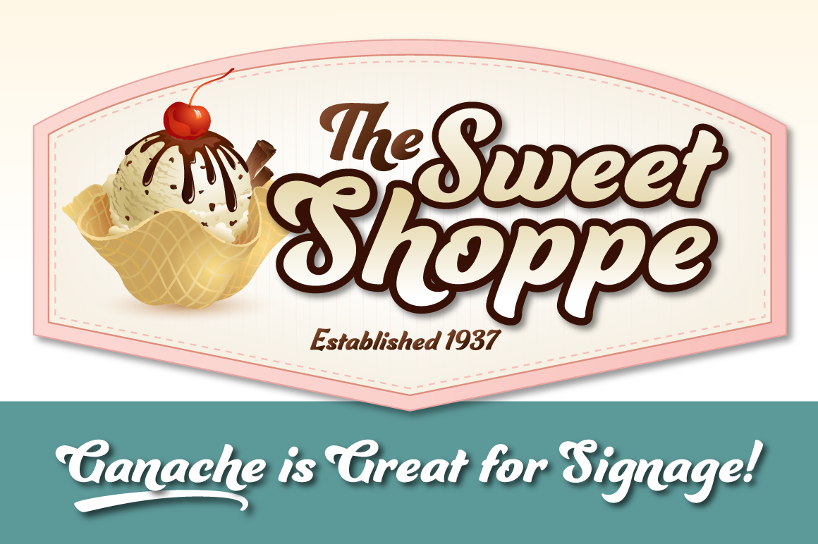 Free Ganache Script Fonts