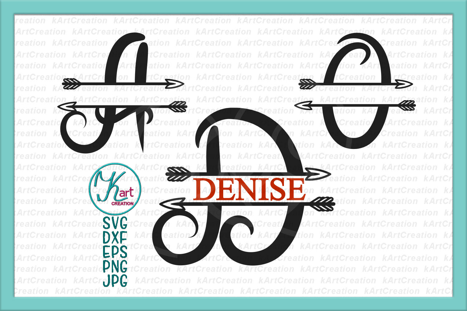 Download Valli Split monogram font letters with arrows SVG cutting (47751) | Monograms | Design Bundles
