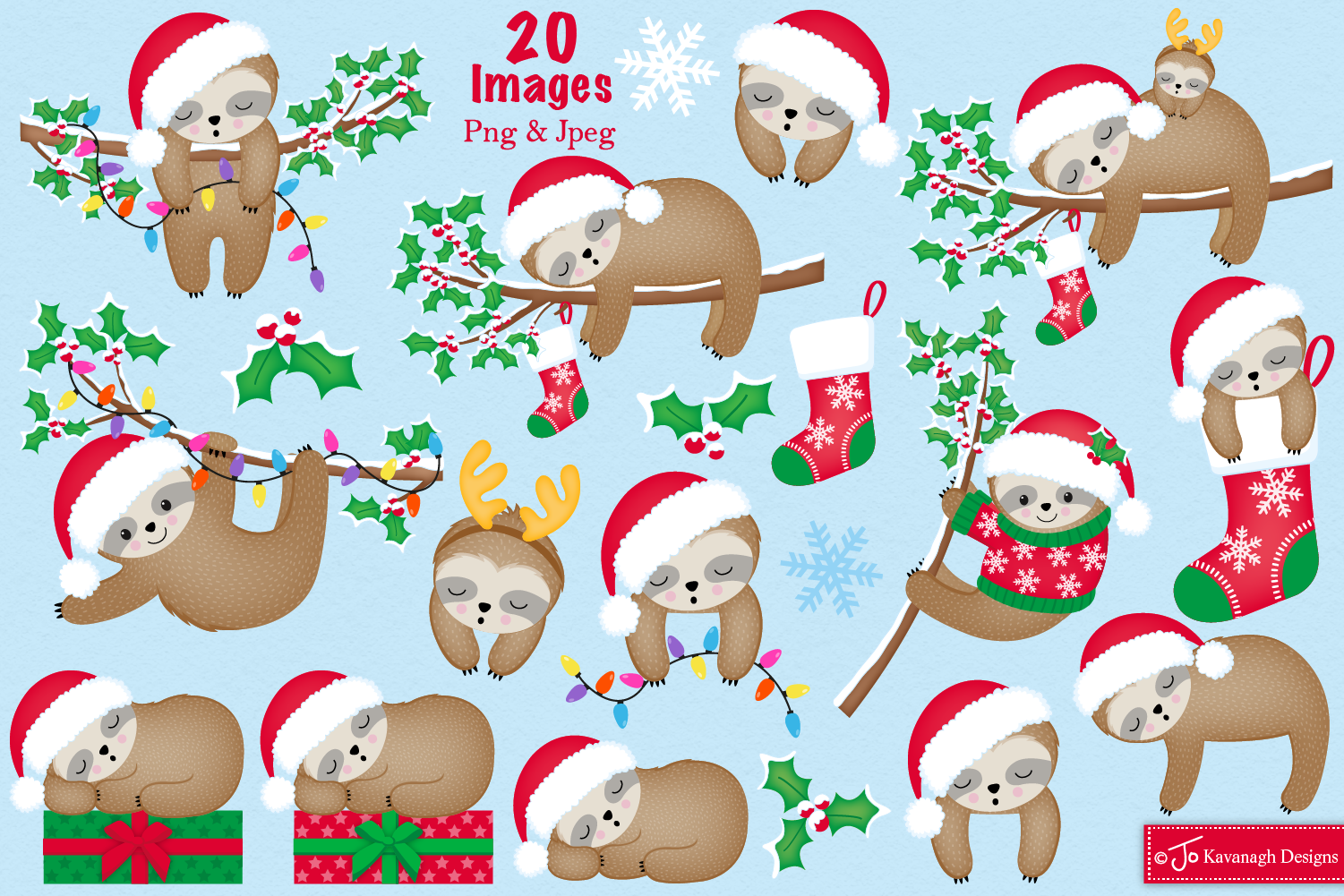 gund christmas sloth