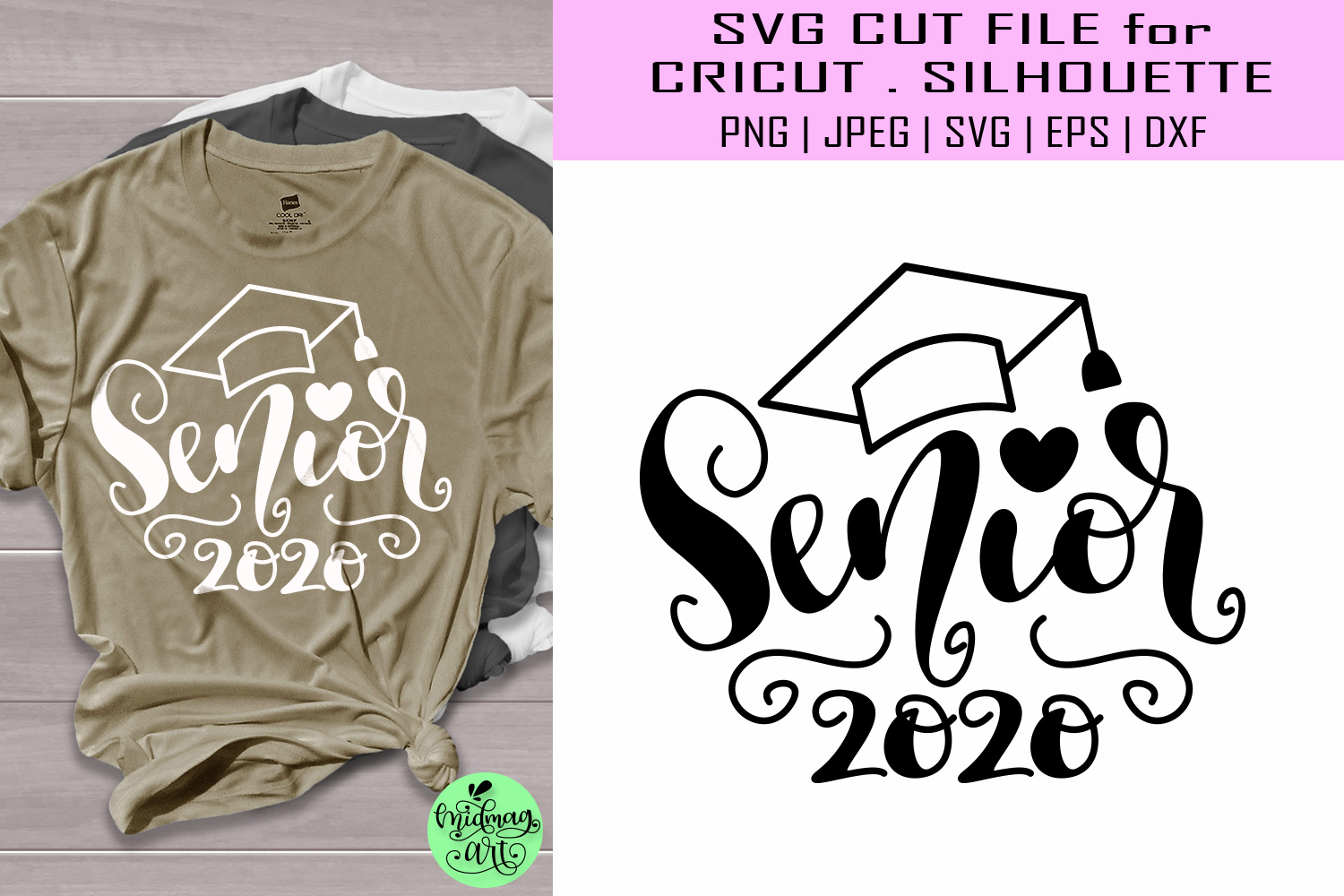 Download Senior 2020 svg, graduation 2020 svg file