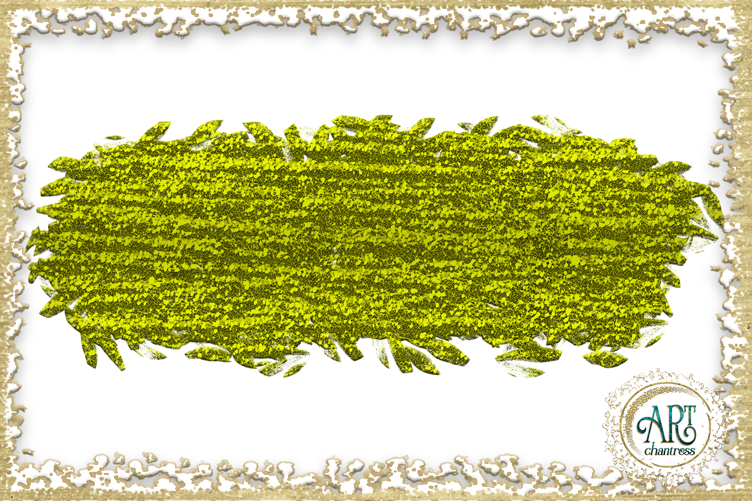 Download Olive Moss Green Sap Brush Strokes Clipart Autumn Golden ...