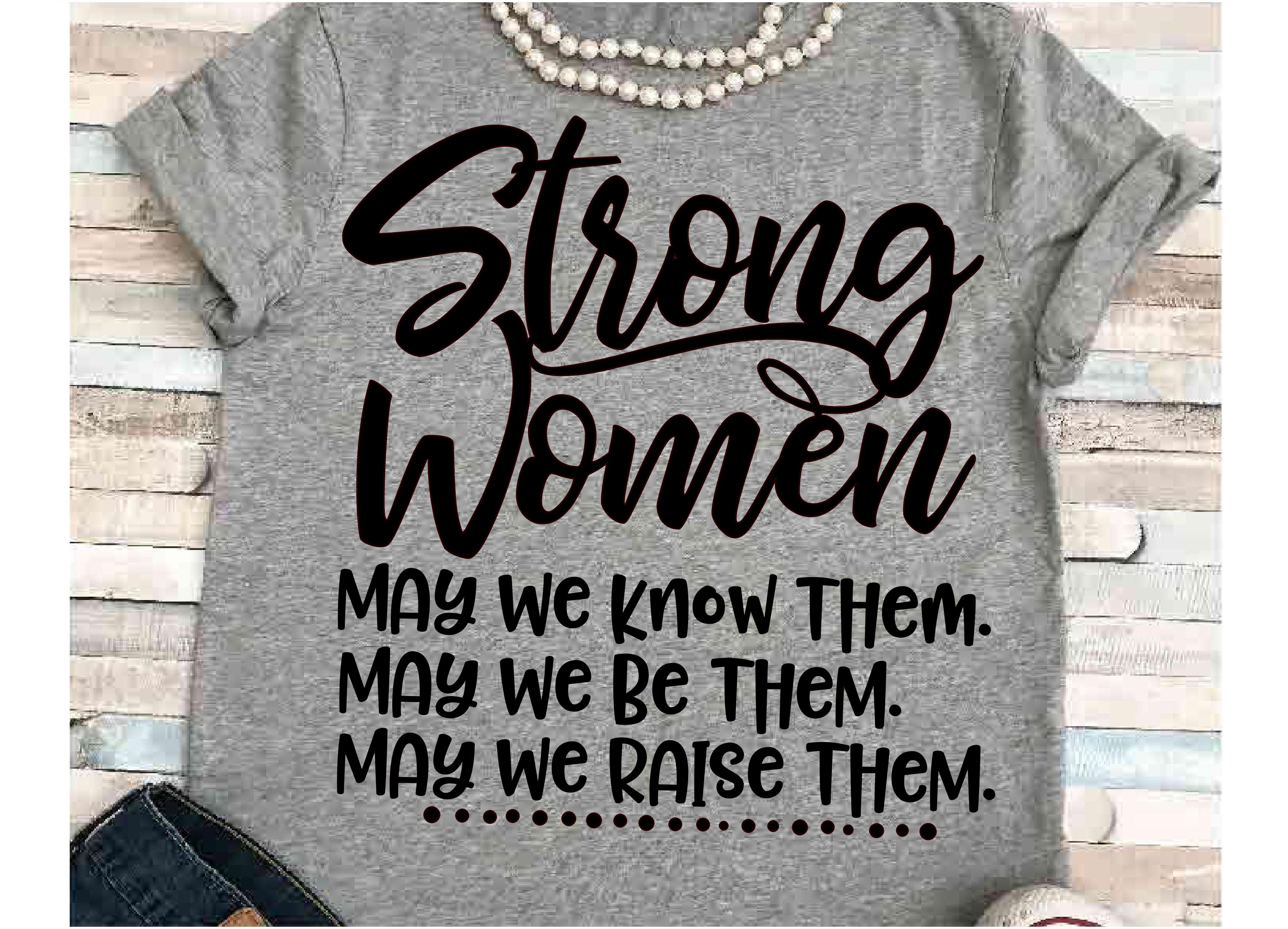Download Strong women svg SVG DXF JPEG Silhouette Cameo Cricut ...