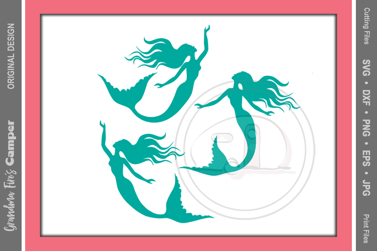 Download Mermaids SVG, Mermaids Swimming, Three Mermaids (68883 ...