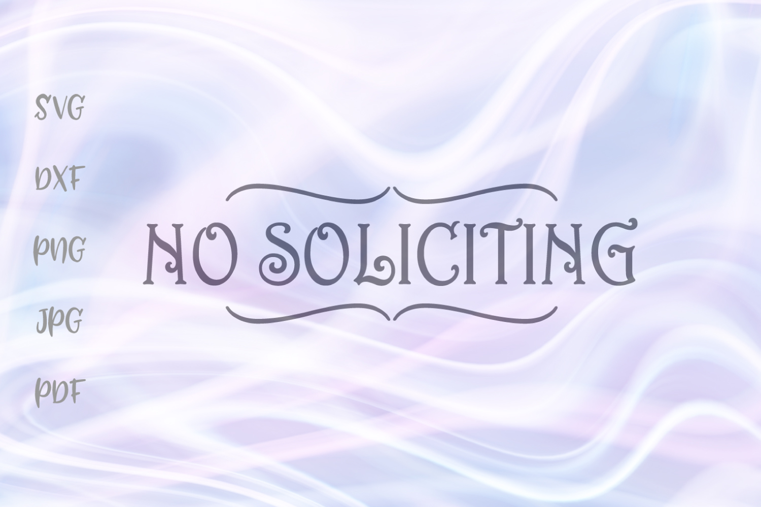 No Soliciting Front Door Sign Funny Doormat Svg For Cricut 317432 Cut Files Design Bundles