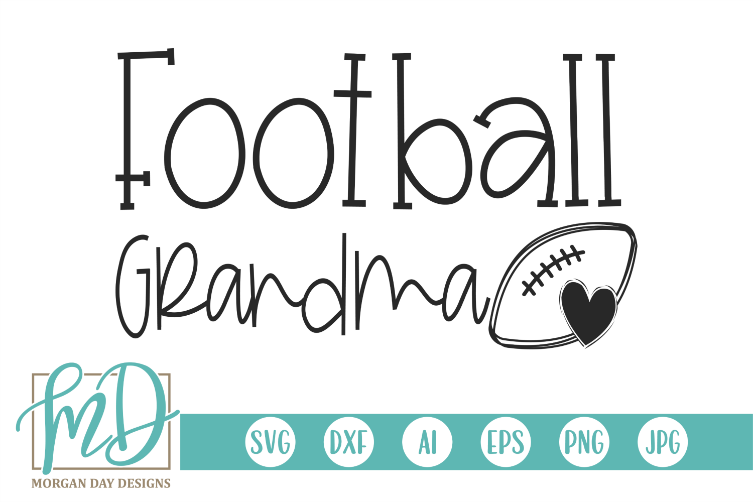 Download Football - Proud Grandma - Football Grandma SVG (346126 ...