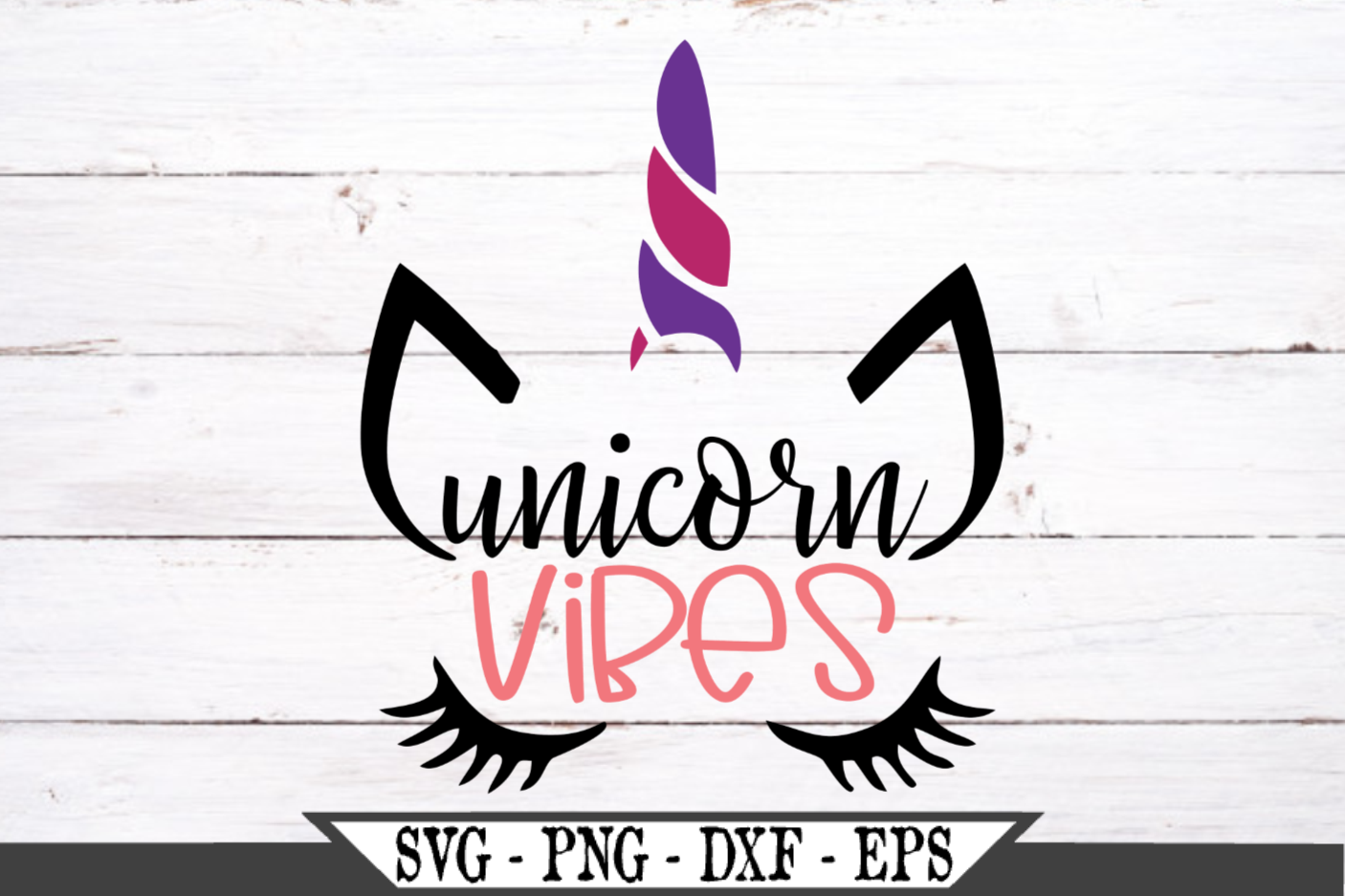 Unicorn Vibes SVG