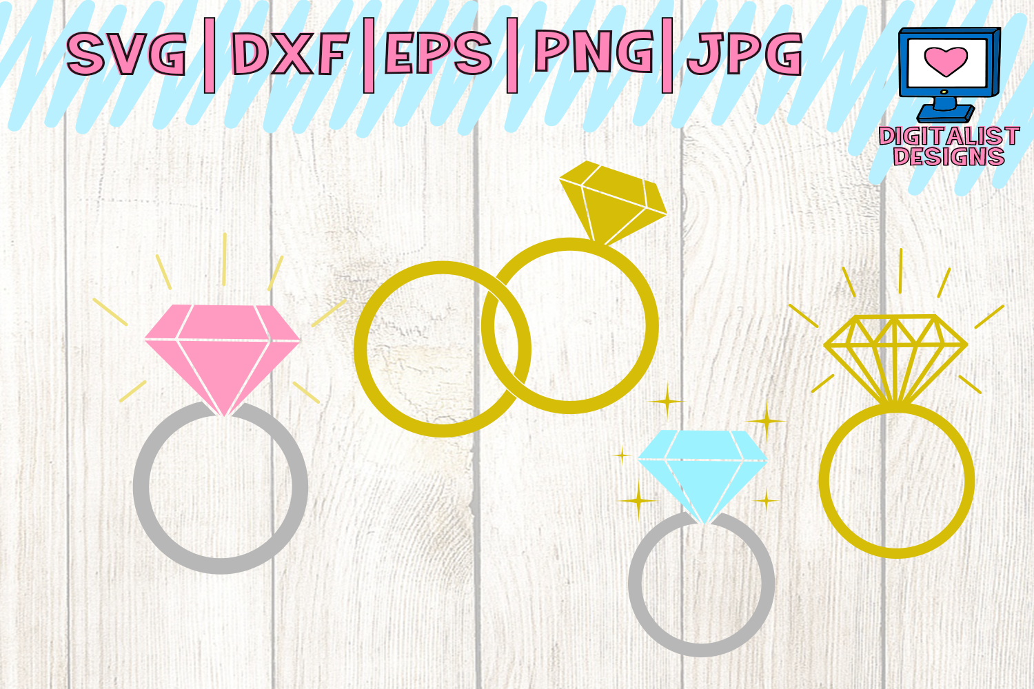 Free Free Wedding Ring Svg Cut File 208 SVG PNG EPS DXF File