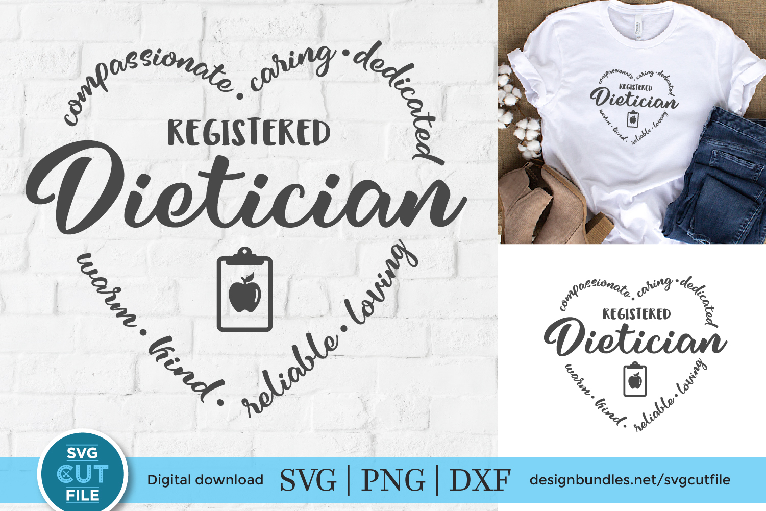 Download Registered Dietician SVG file with heart - a Dietitian svg ...