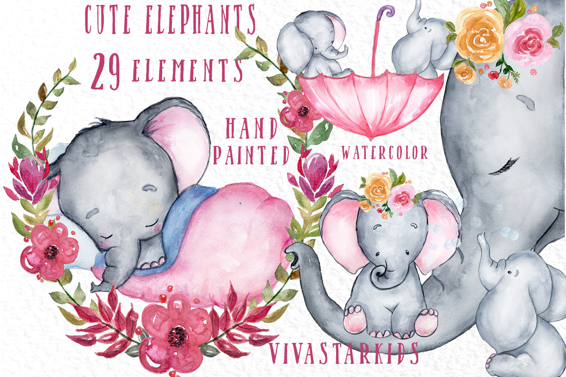 Free Free 71 Watercolor Elephant Svg SVG PNG EPS DXF File